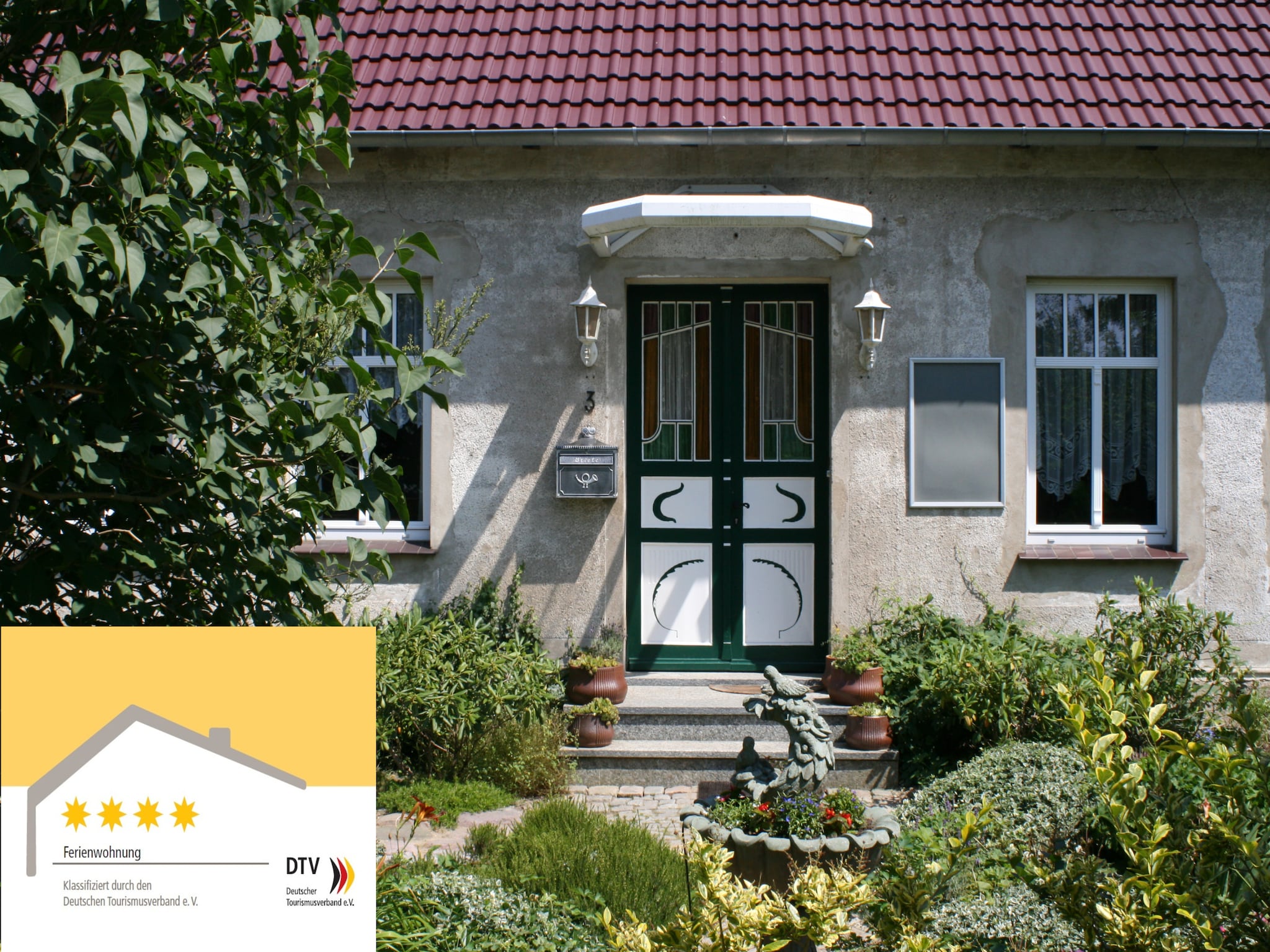 Apartment Landhauswohnung an der Ostsee mit Garten