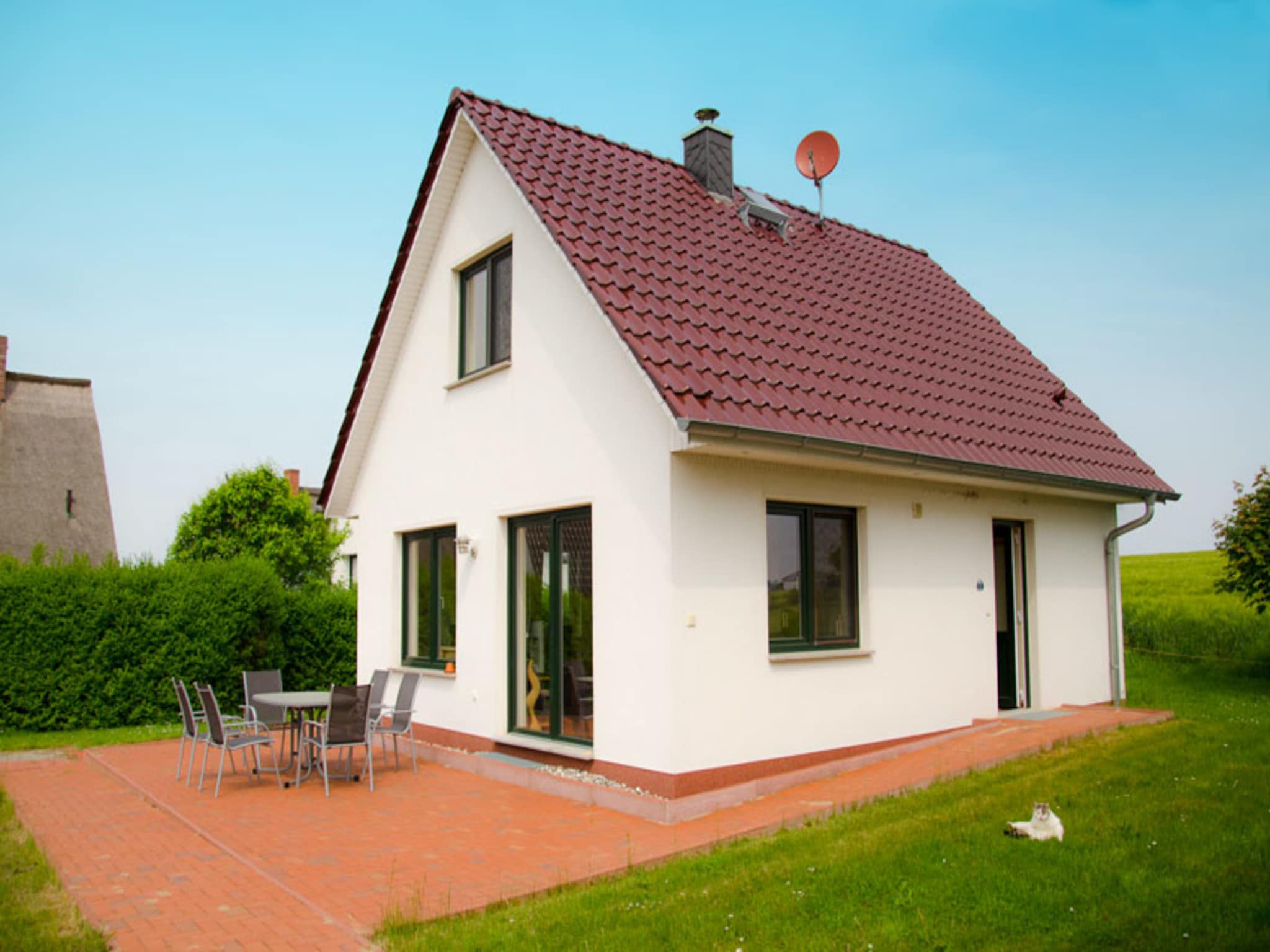   Strandnahes Ferienhaus Walter mit Meerblick