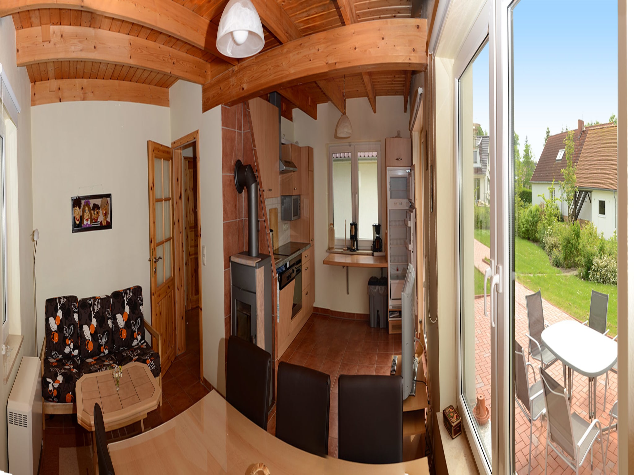   Strandnahes Ferienhaus Walter mit Meerblick