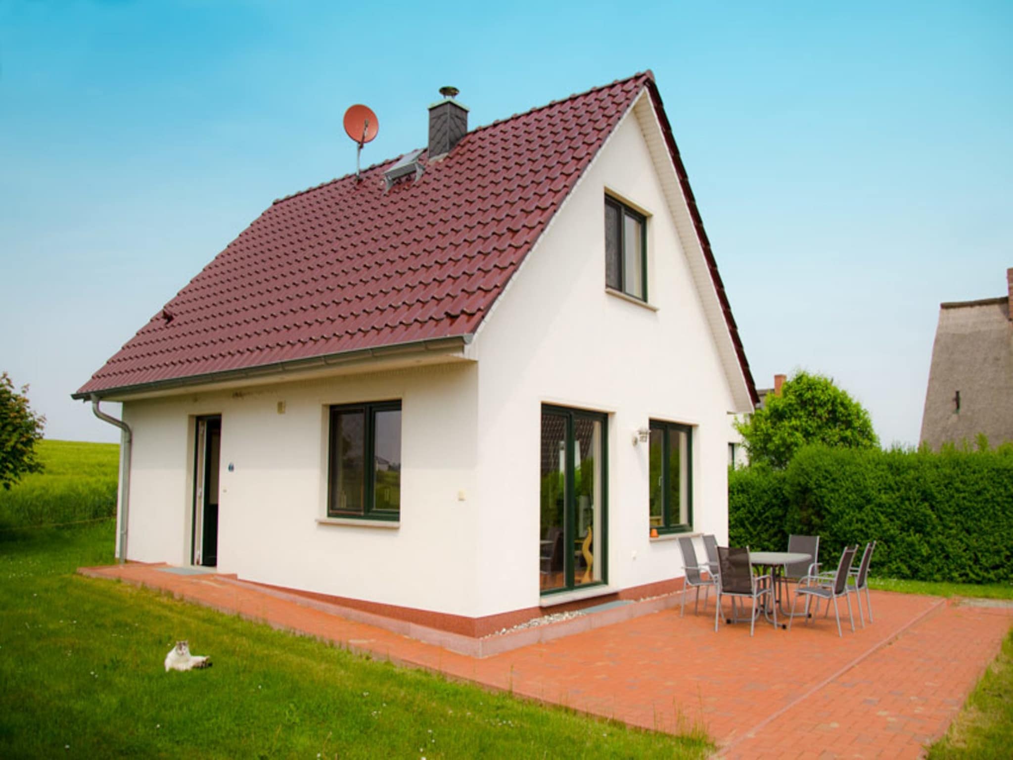   Strandnahes Ferienhaus Walter mit Meerblick
