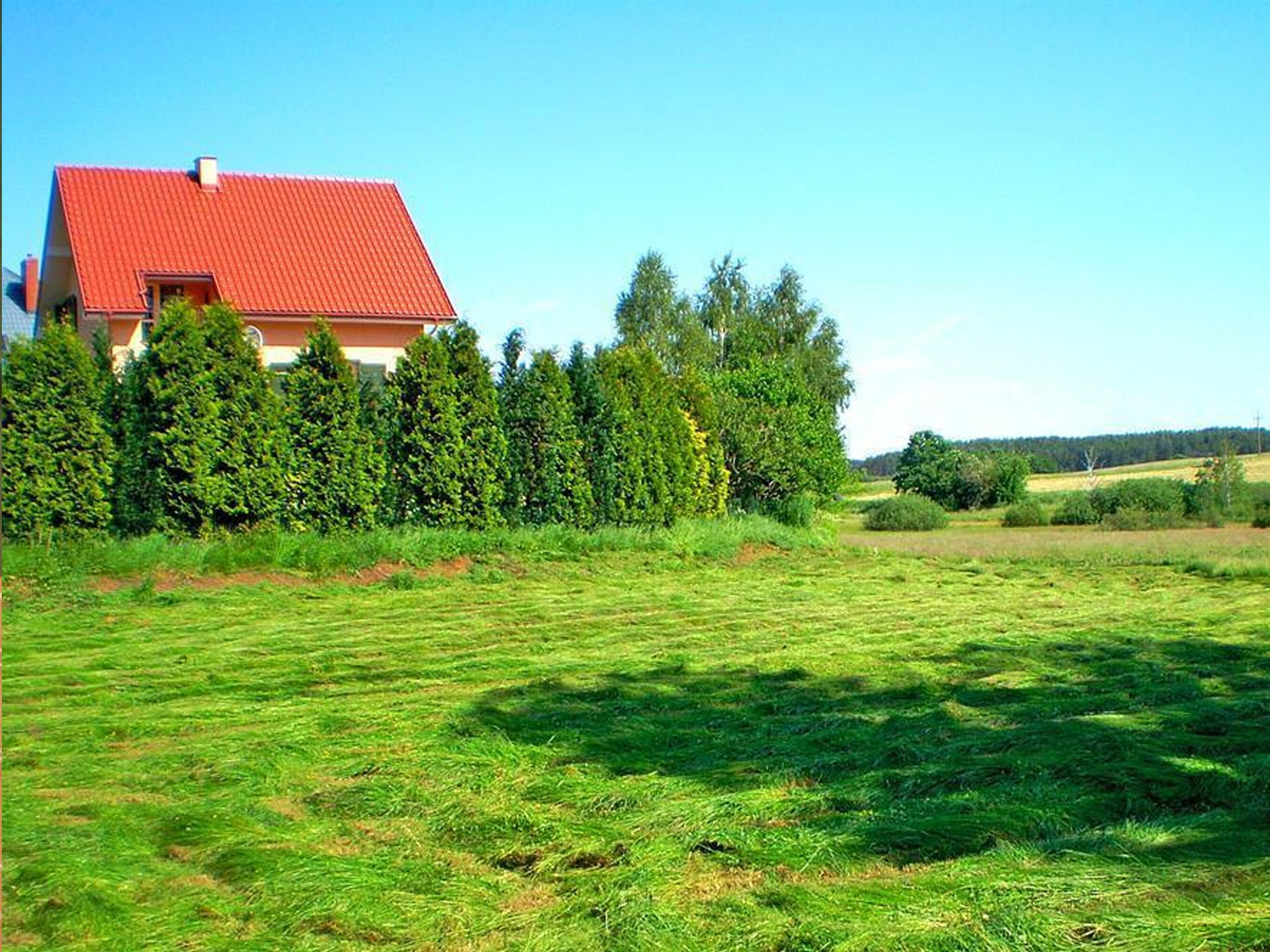   House in the kashubian village