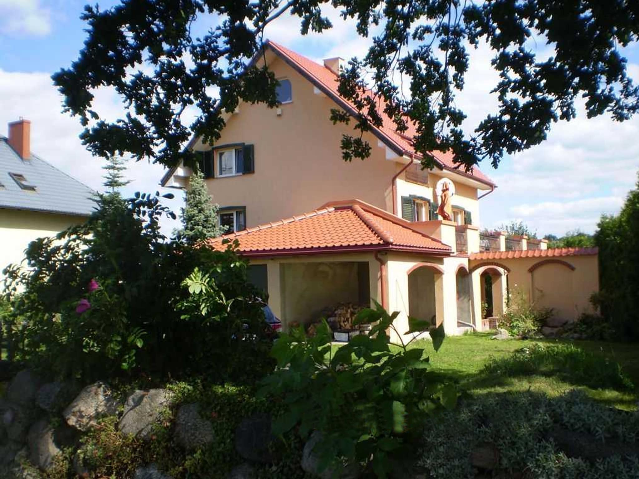   House in the kashubian village
