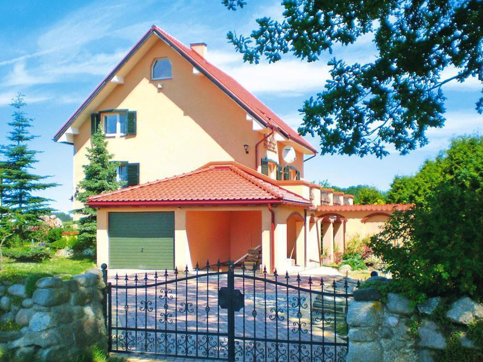   House in the kashubian village