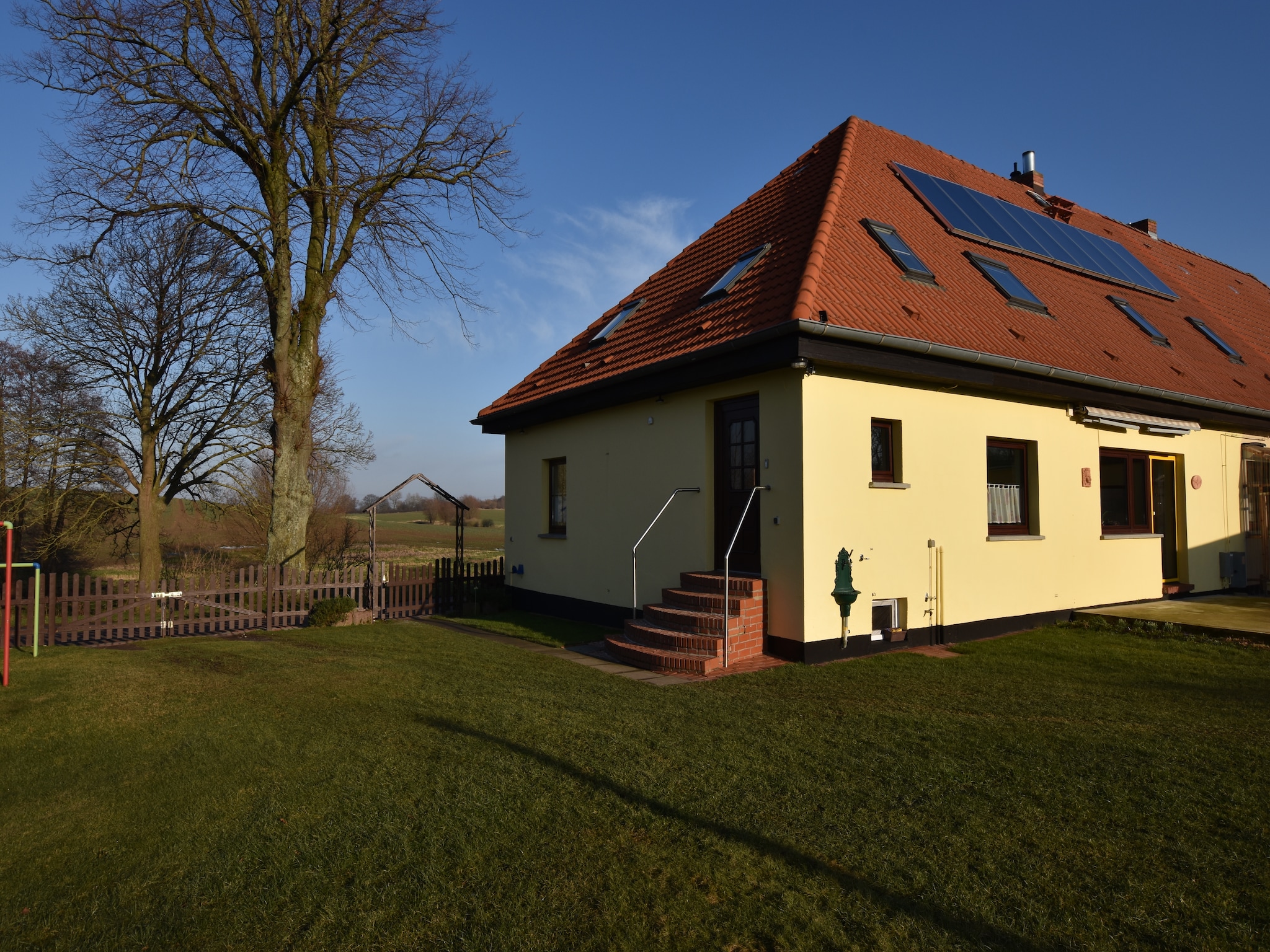 Apartment Ferienwohnung mit Gartenblick