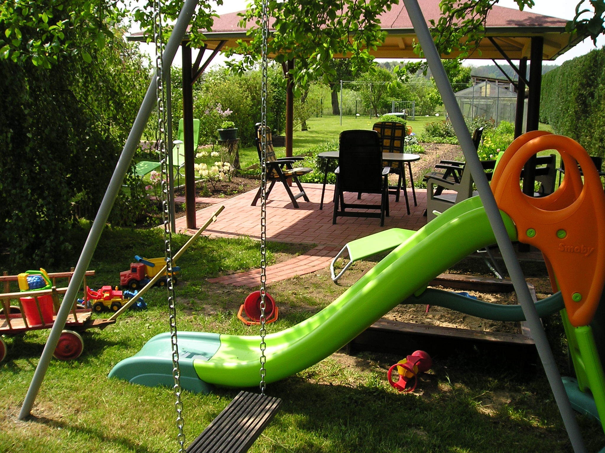 Apartment Ferienwohnung mit Gartenblick