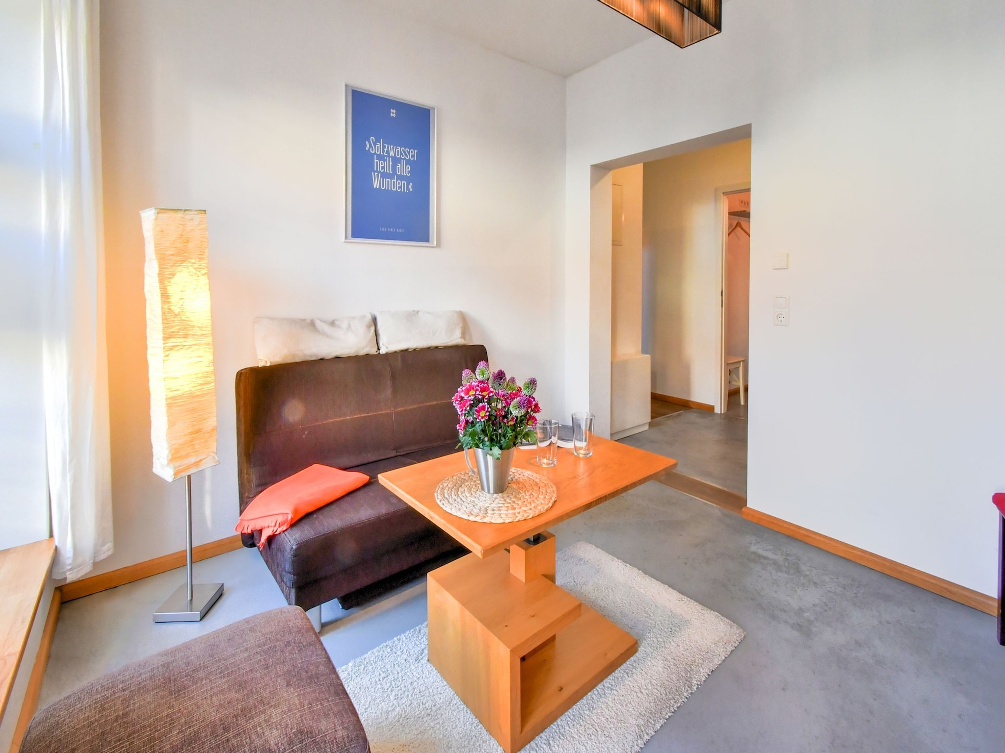 Ferienwohnung Komfortable Ferienwohnung in alter Stadtvilla Luv