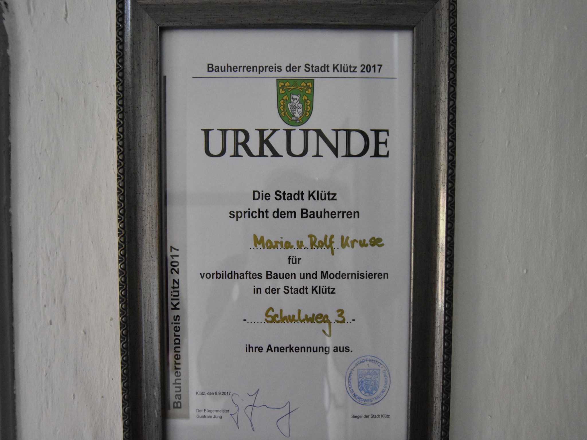 Apartmá Stadthaus Klütz 2
