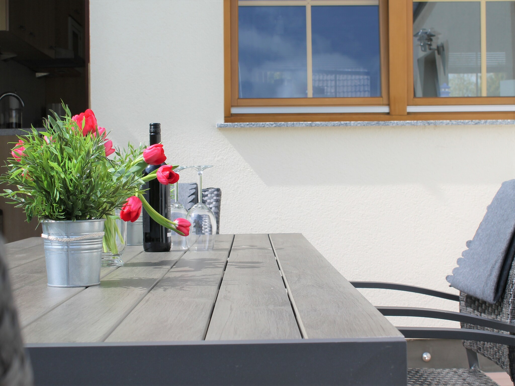   Ferienhaus Im Gutshofpark mit Sauna