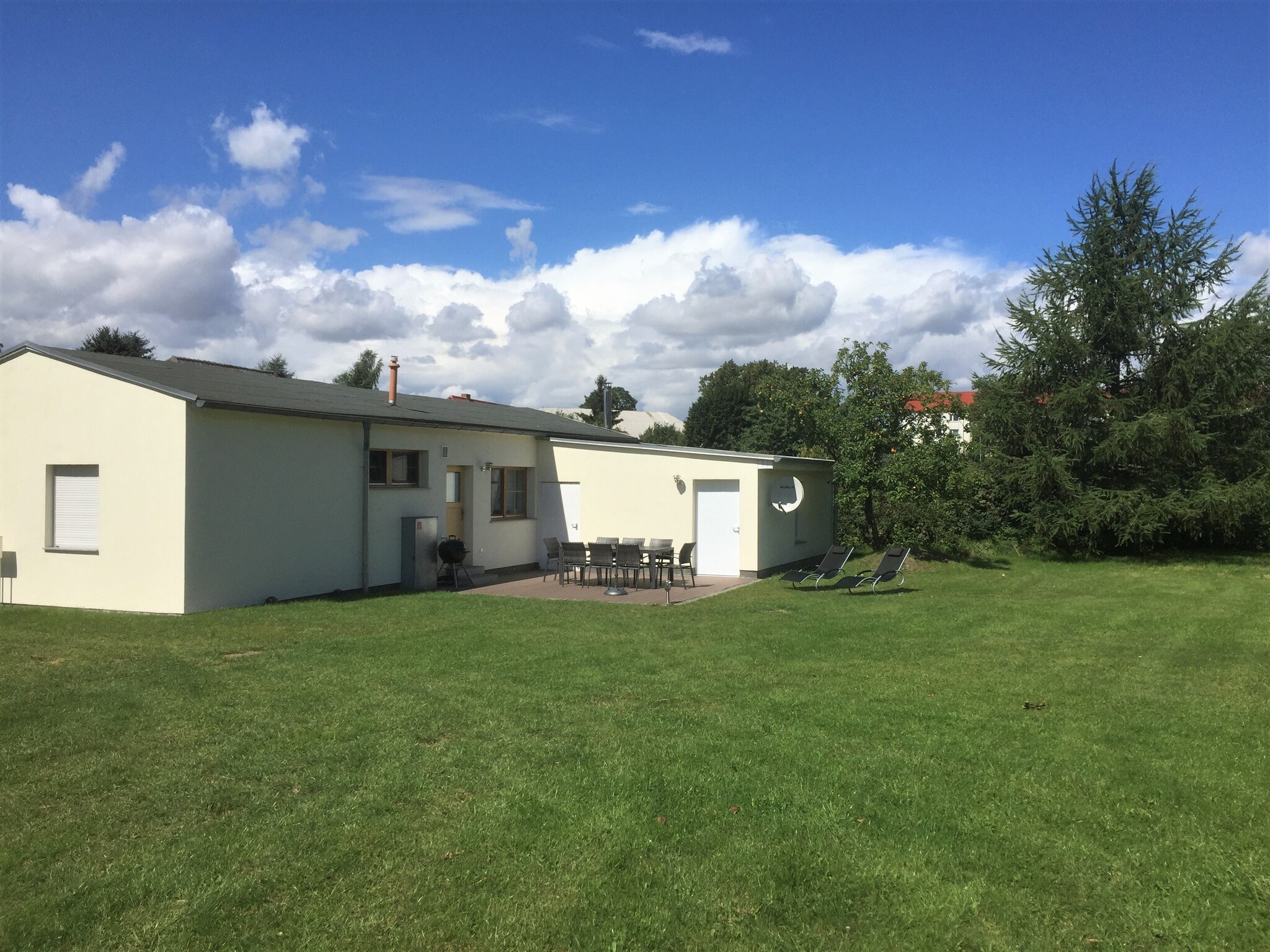   Ferienhaus Im Gutshofpark mit Sauna