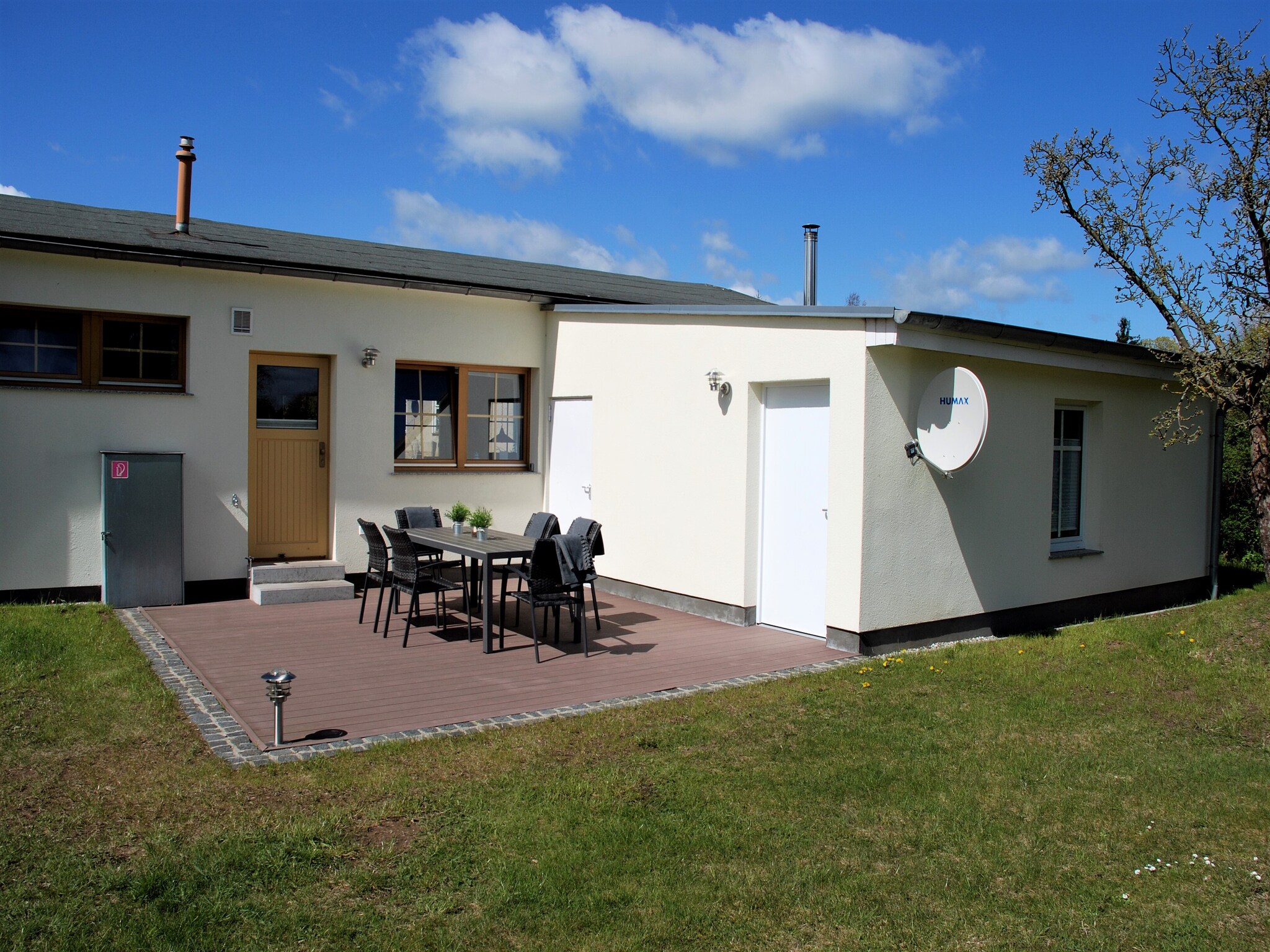   Ferienhaus Im Gutshofpark mit Sauna
