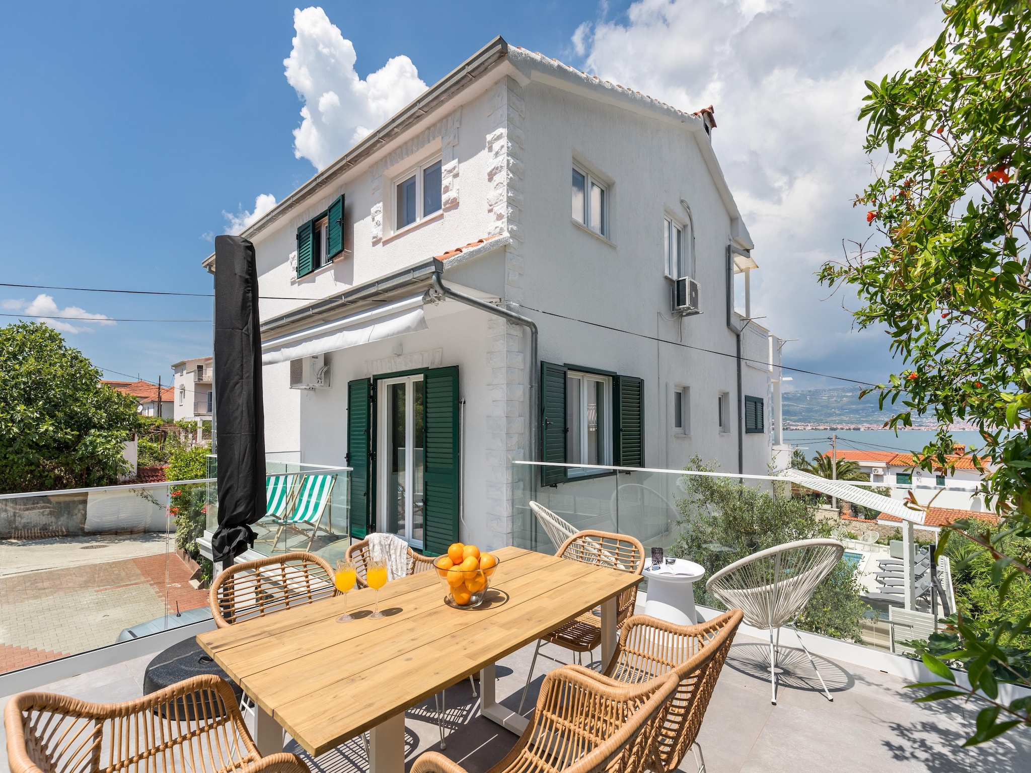 Ferienwohnung Marina terrace apartment  B