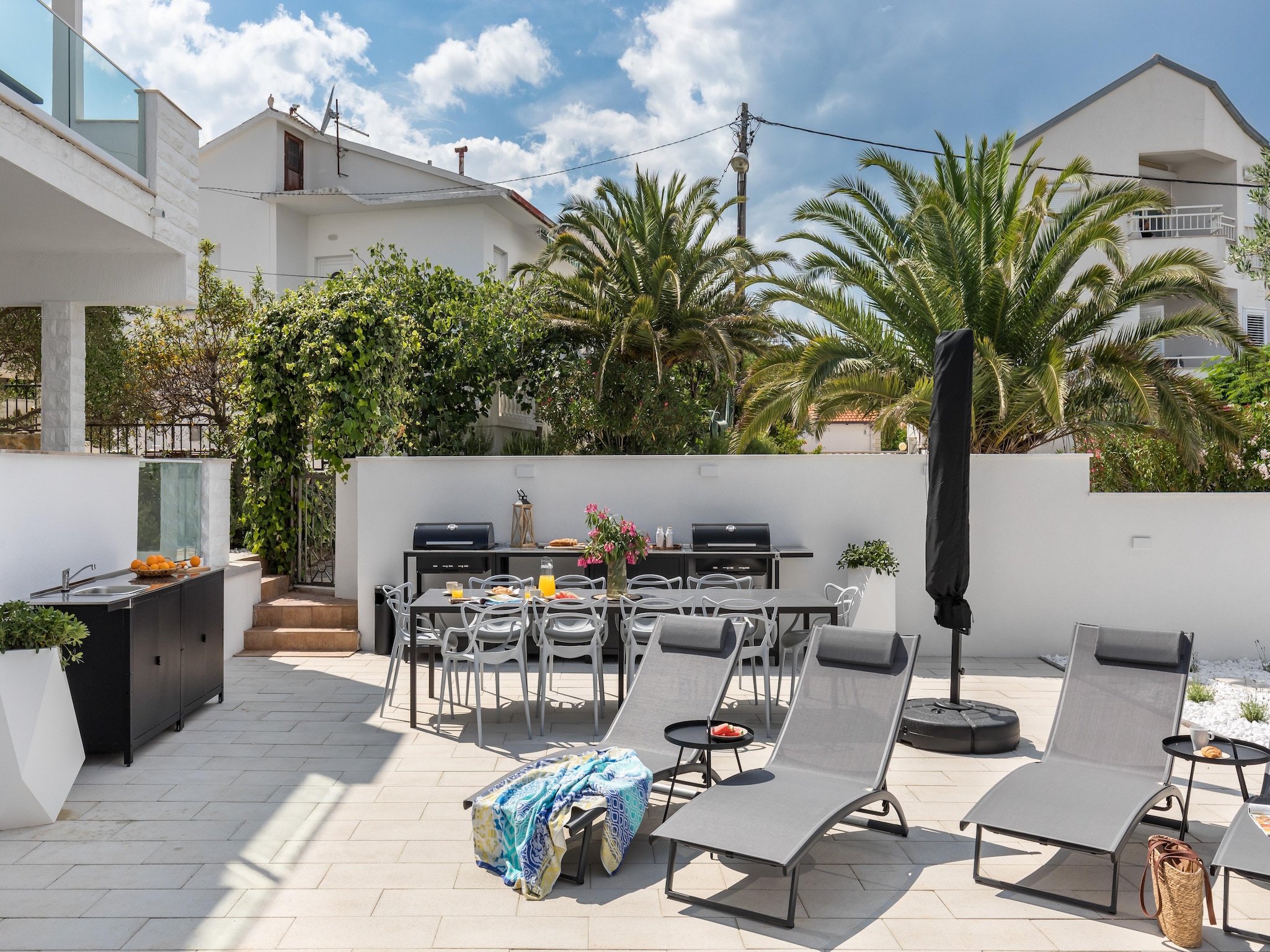 Lomahuoneisto Marina veranda apartment D