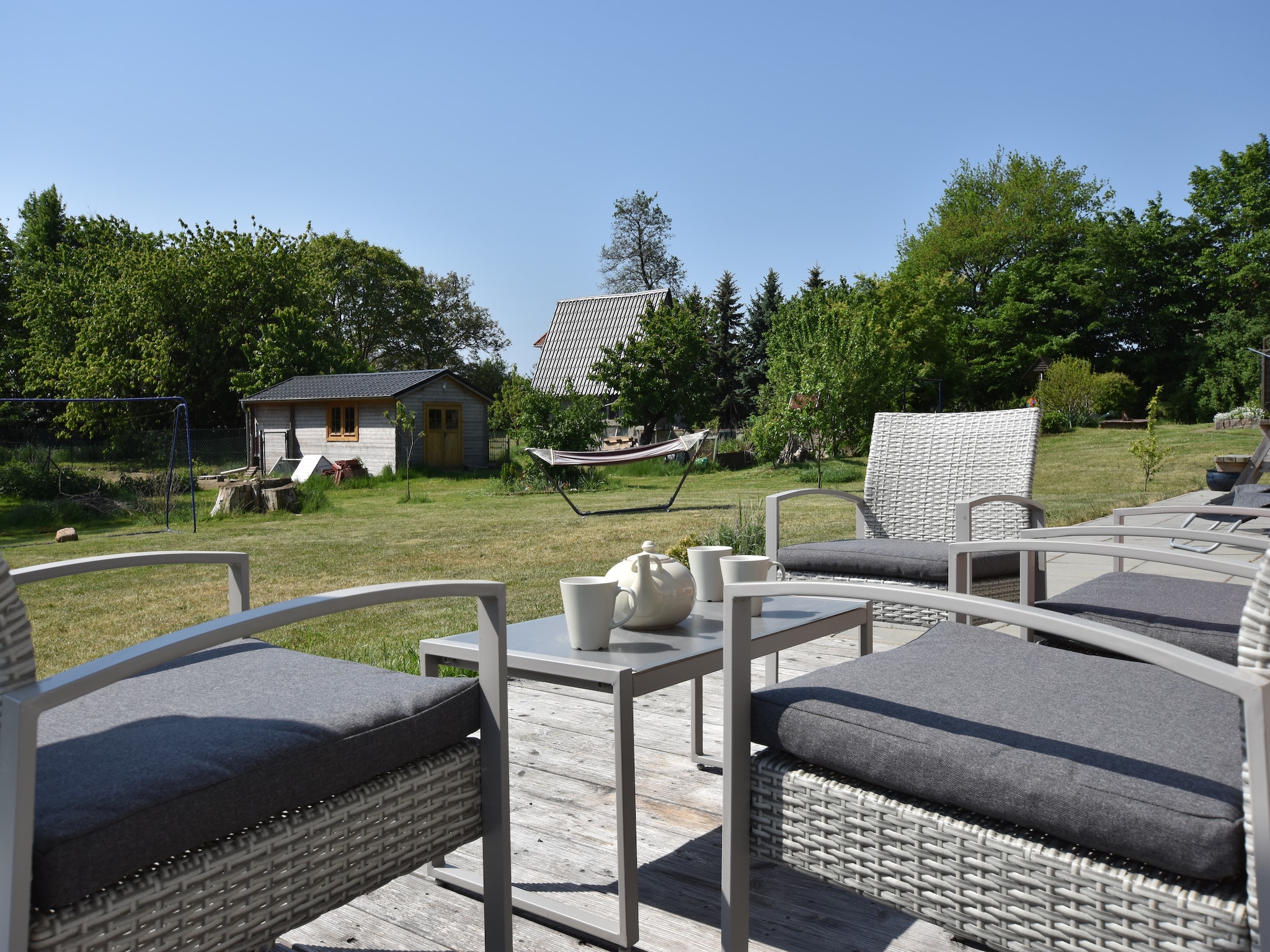   Ferienhaus nahe Insel Poel mit Kamin Terrasse und