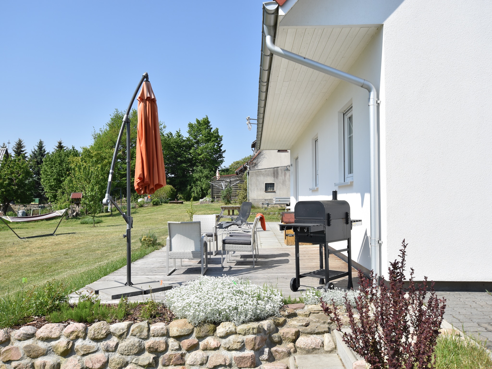   Ferienhaus nahe Insel Poel mit Kamin Terrasse und