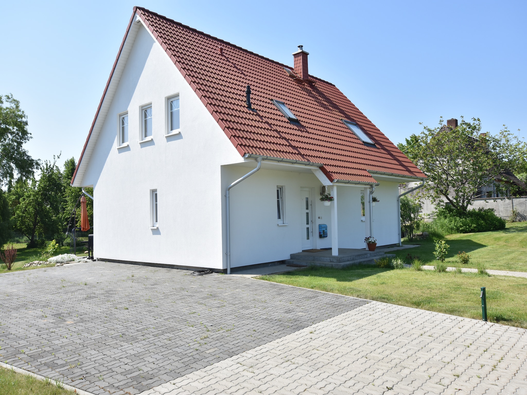   Ferienhaus nahe Insel Poel mit Kamin Terrasse und