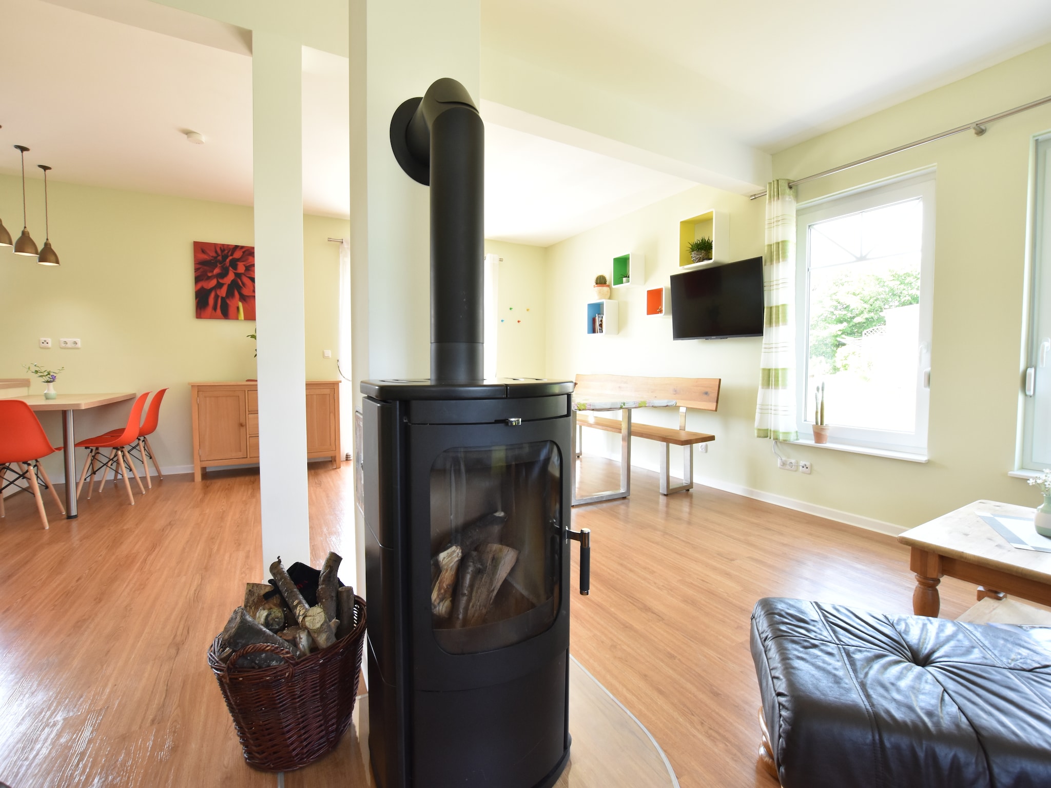   Ferienhaus nahe Insel Poel mit Kamin Terrasse und