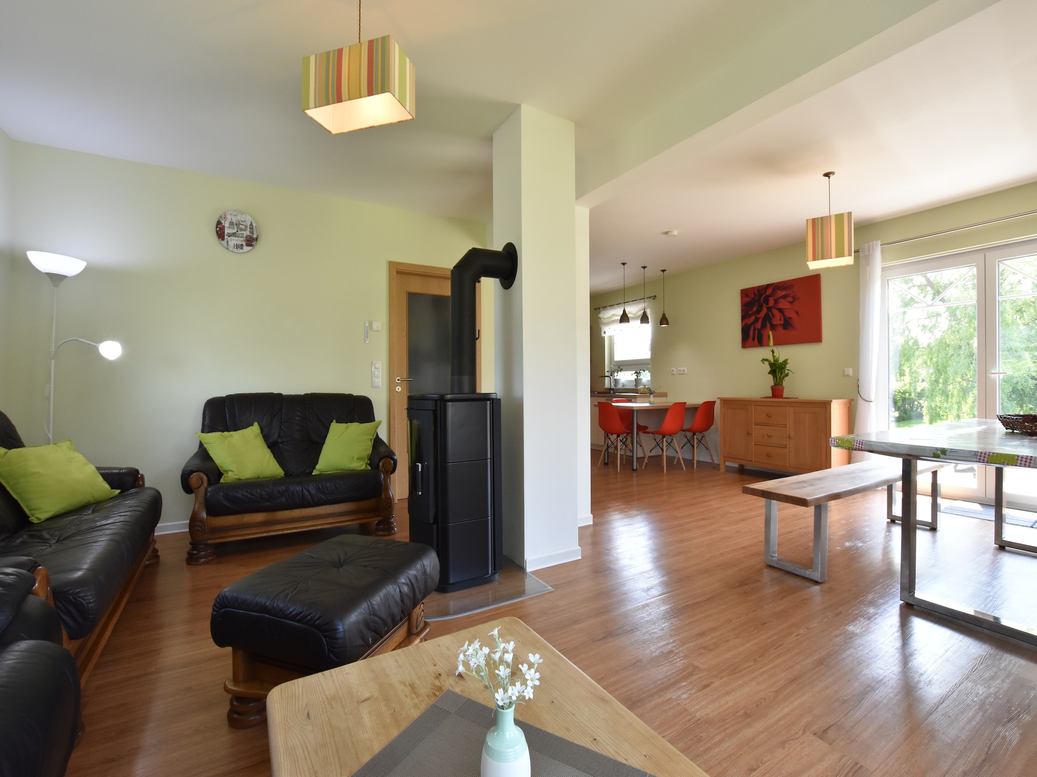   Ferienhaus nahe Insel Poel mit Kamin Terrasse und