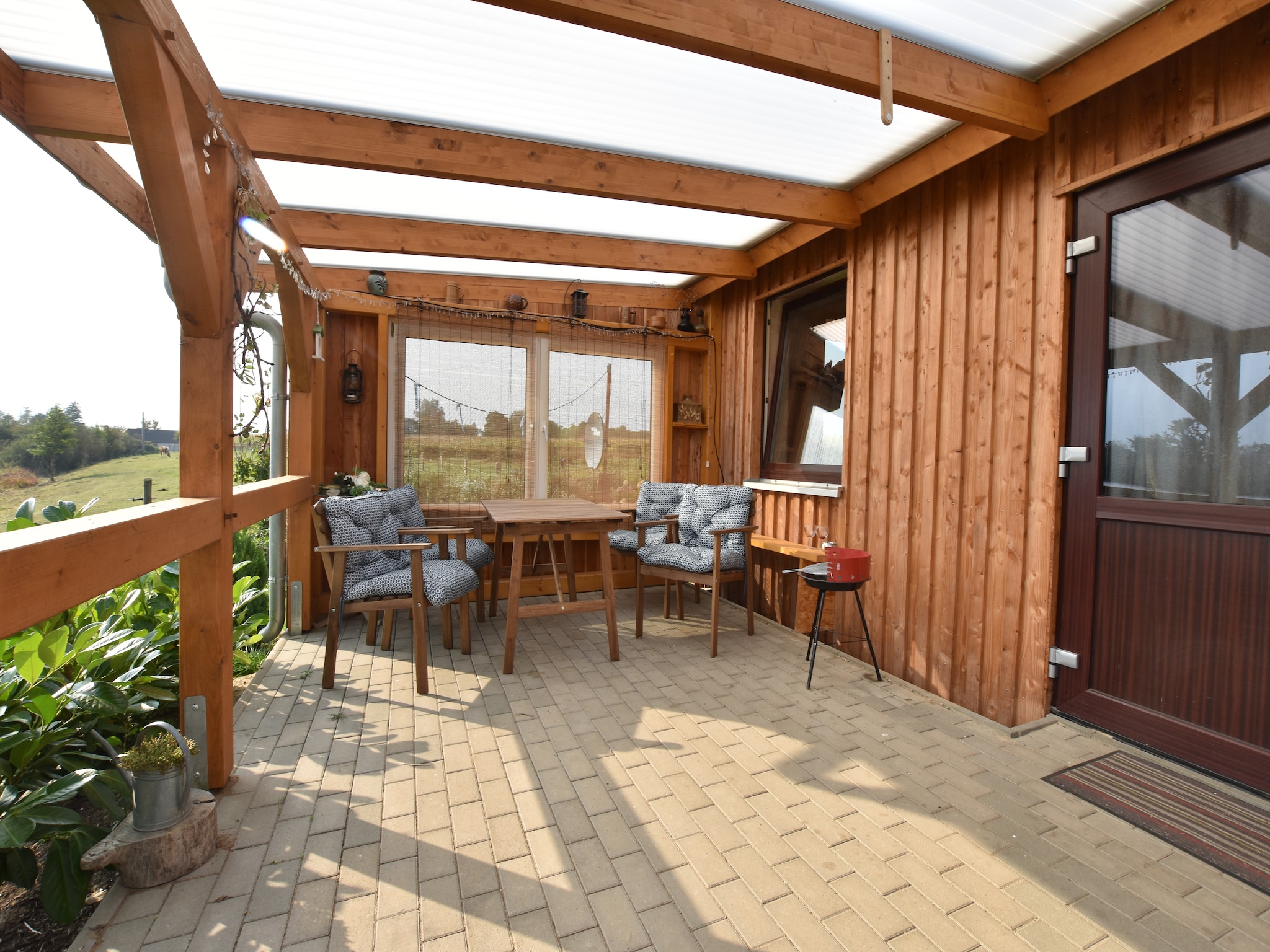   Ferienhaus Am See mit Kamin