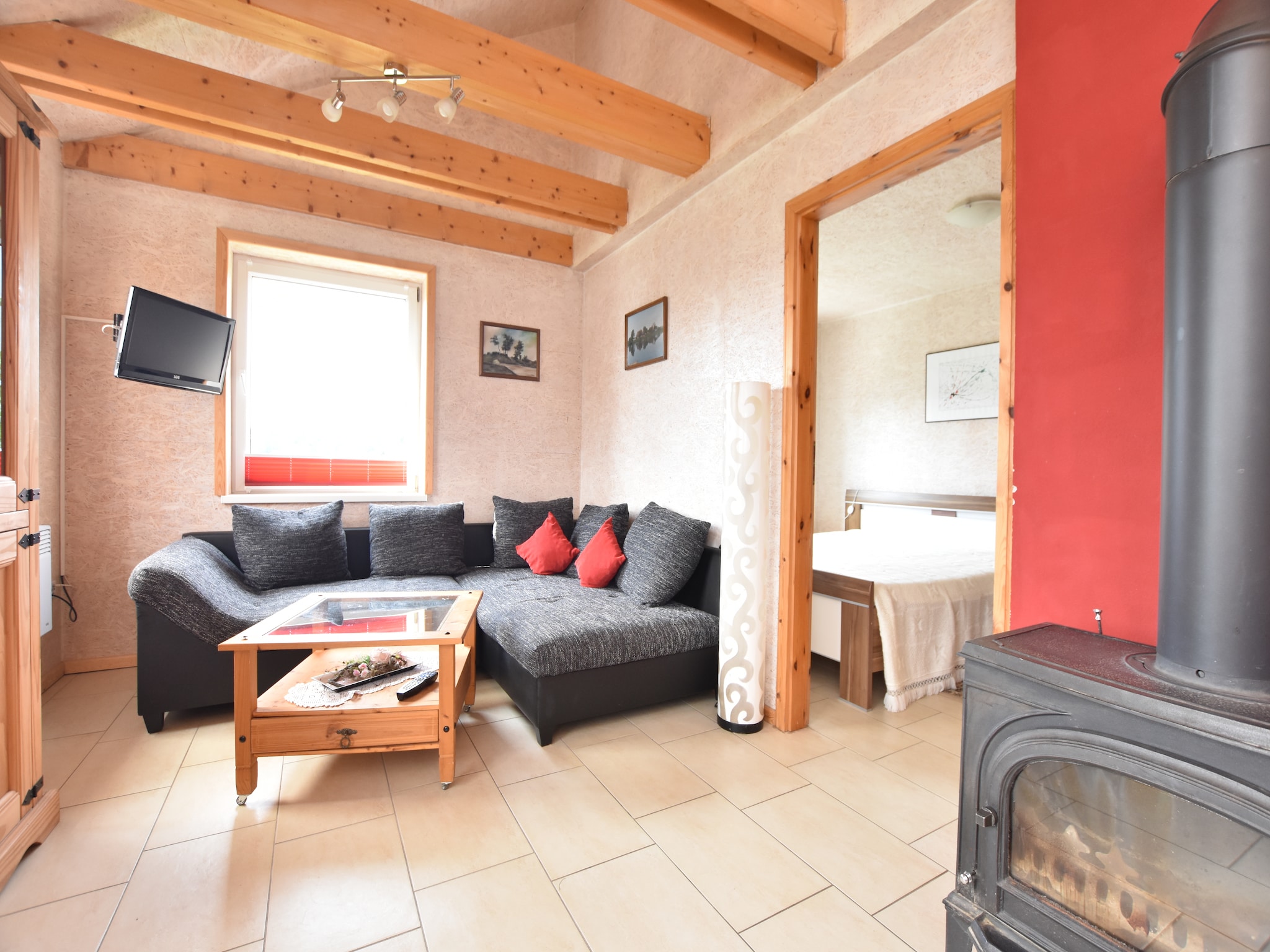   Ferienhaus Am See mit Kamin