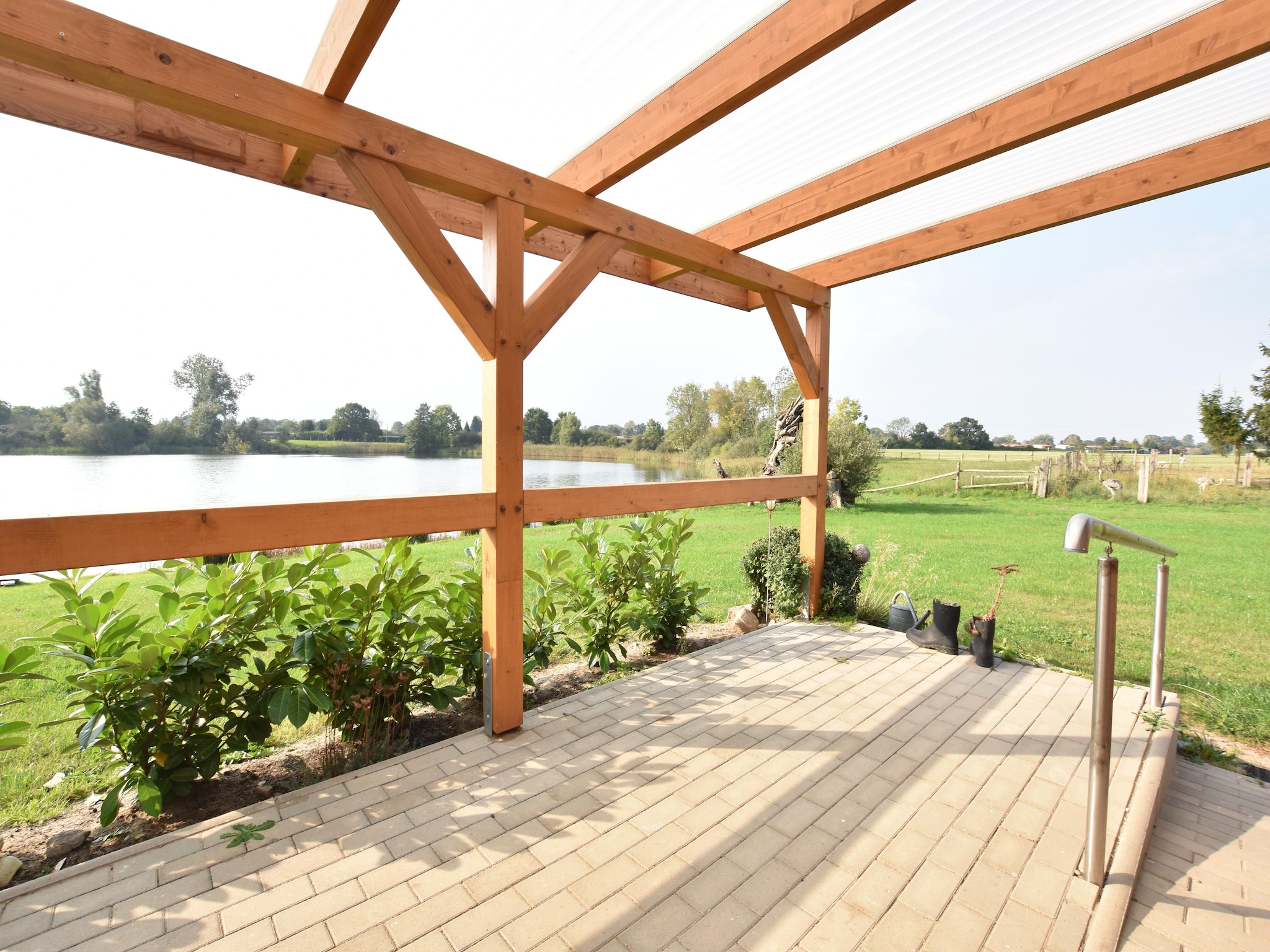   Ferienhaus Am See mit Kamin
