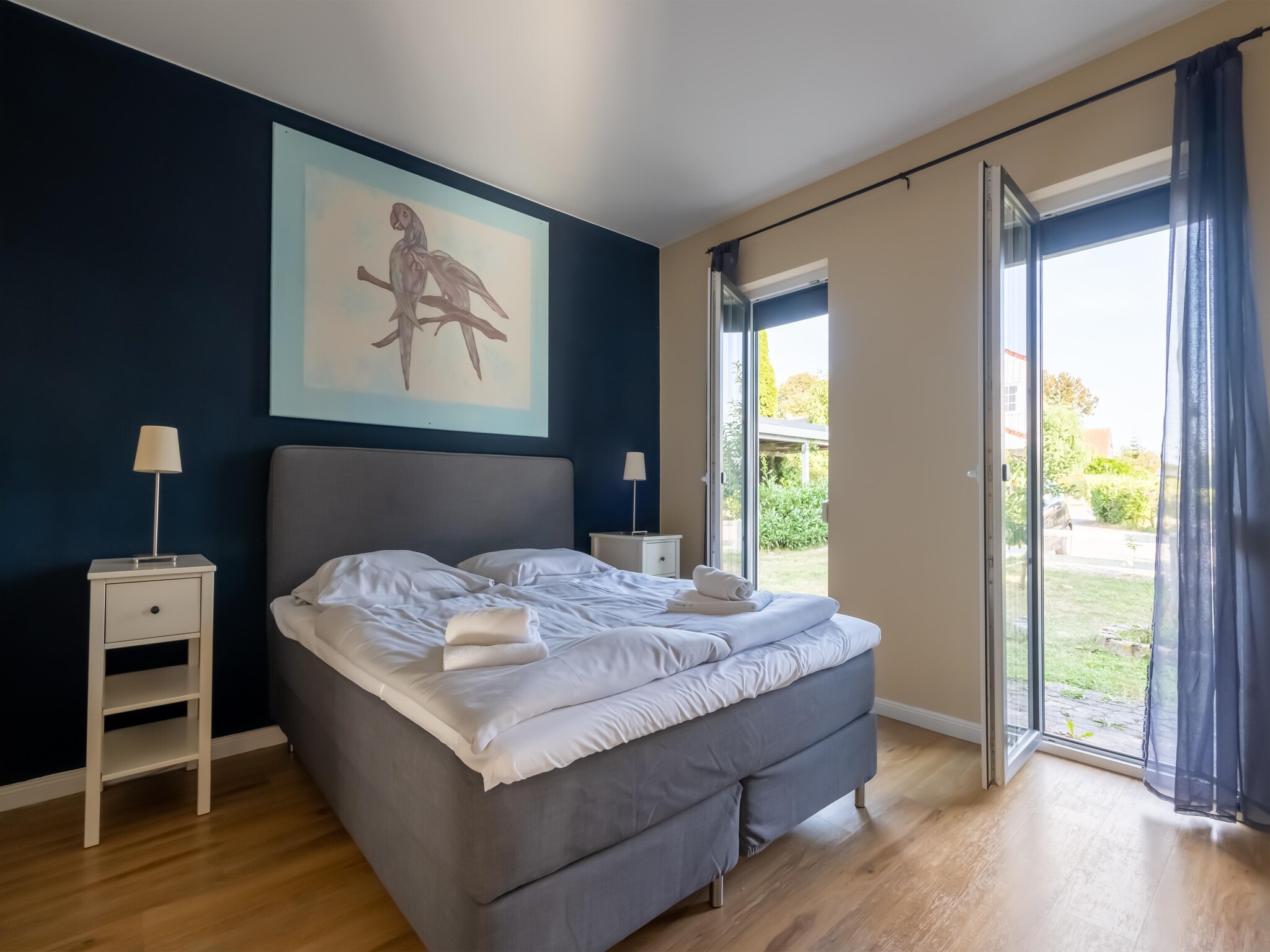 Ferienwohnung Minihus - Obergeschoss mit Balkon