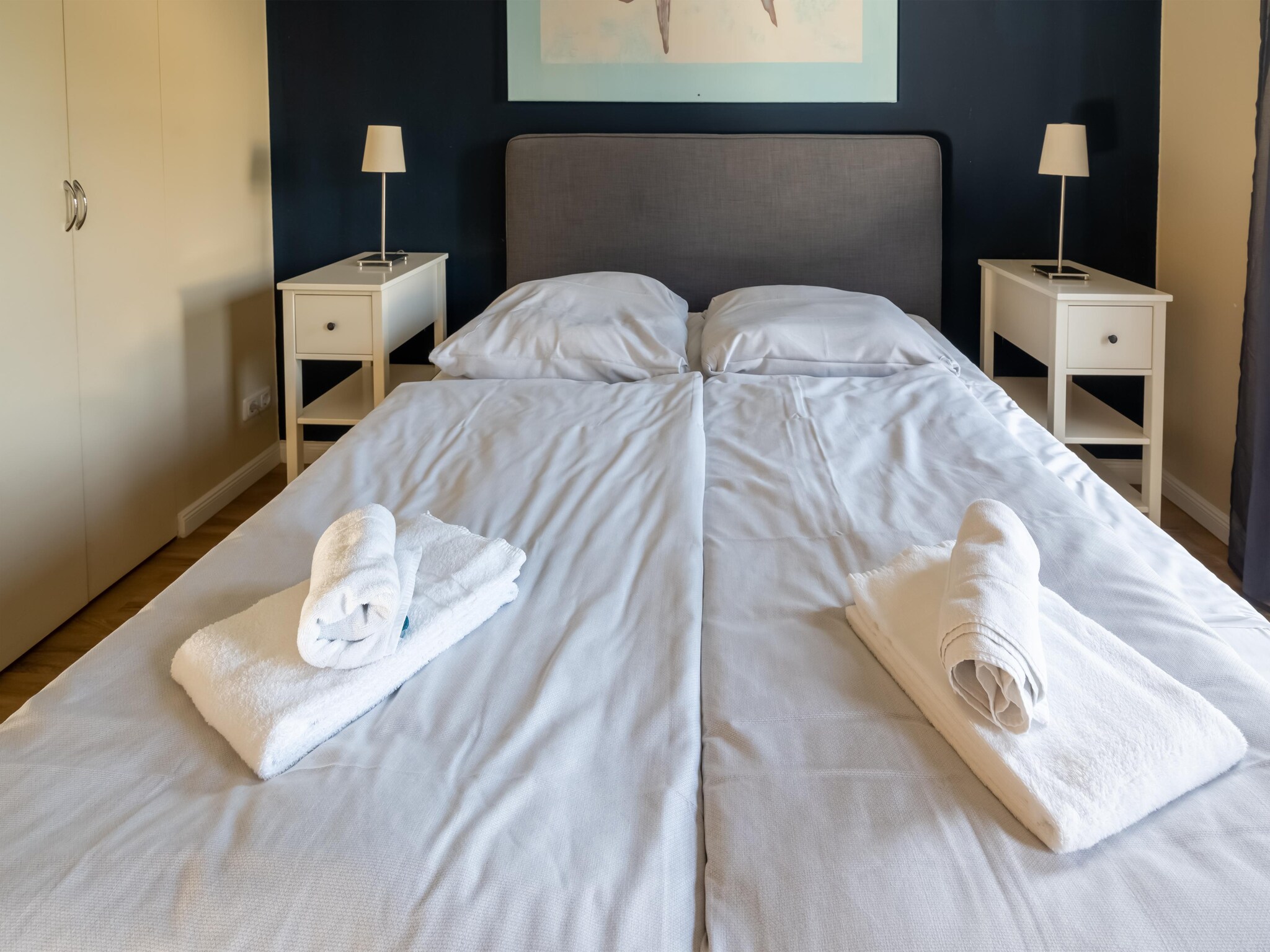 Ferienwohnung Minihus - Obergeschoss mit Balkon