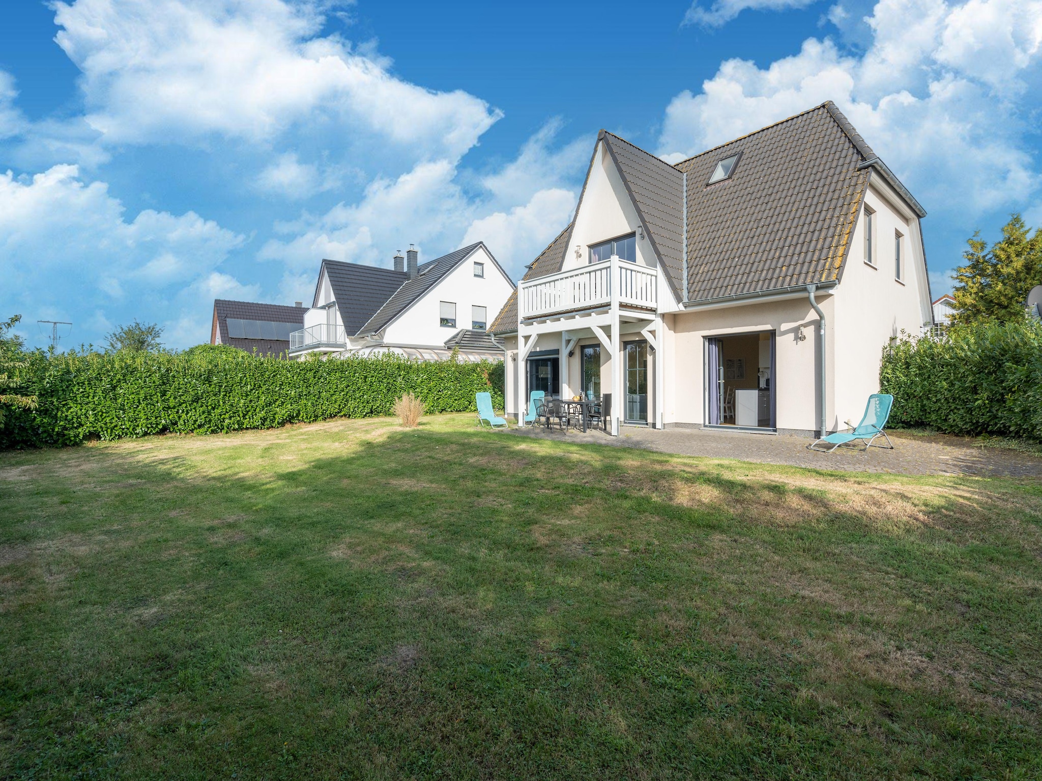 Ferienwohnung Minihus - Obergeschoss mit Balkon