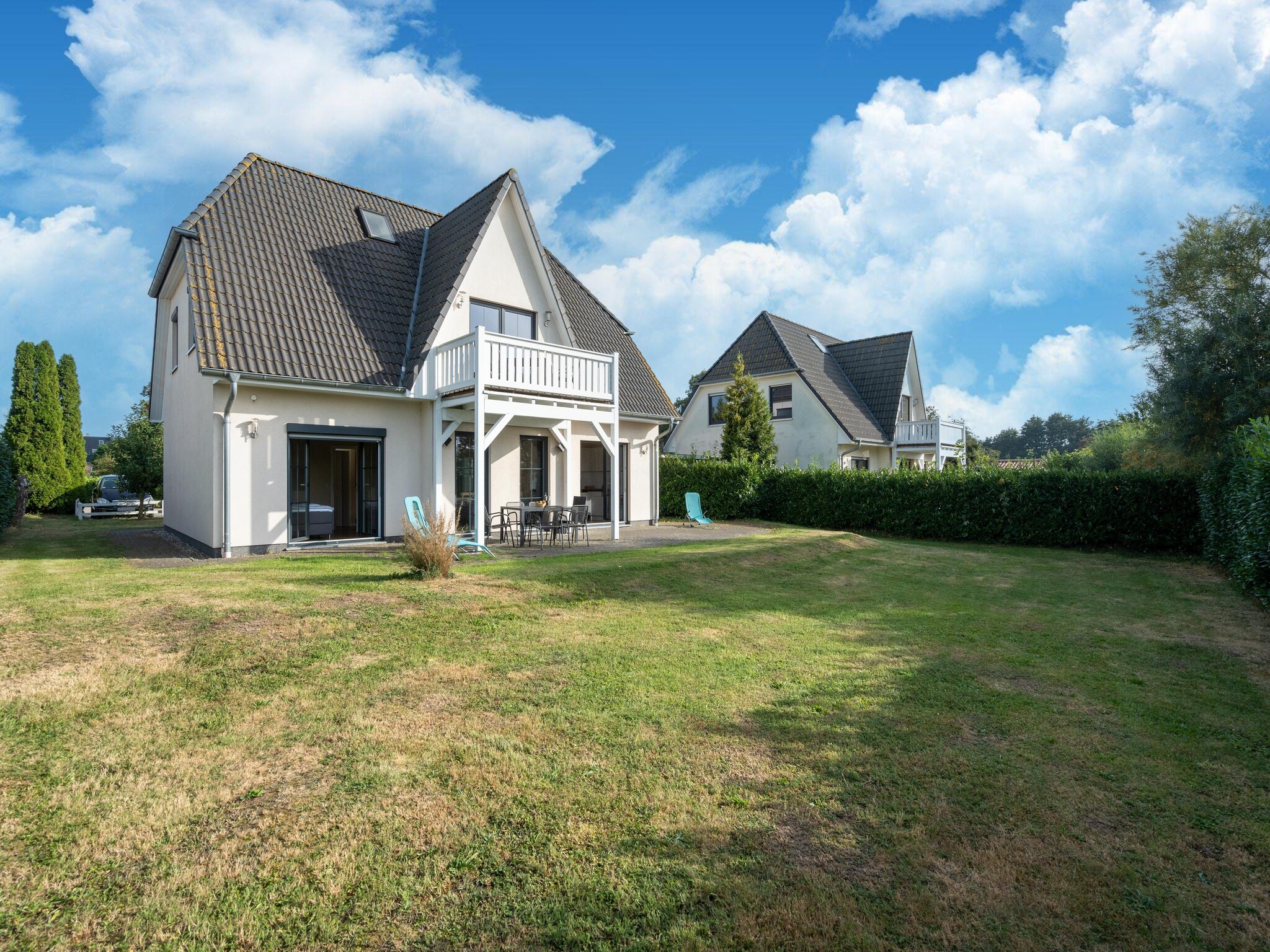 Ferienwohnung Minihus - Obergeschoss mit Balkon