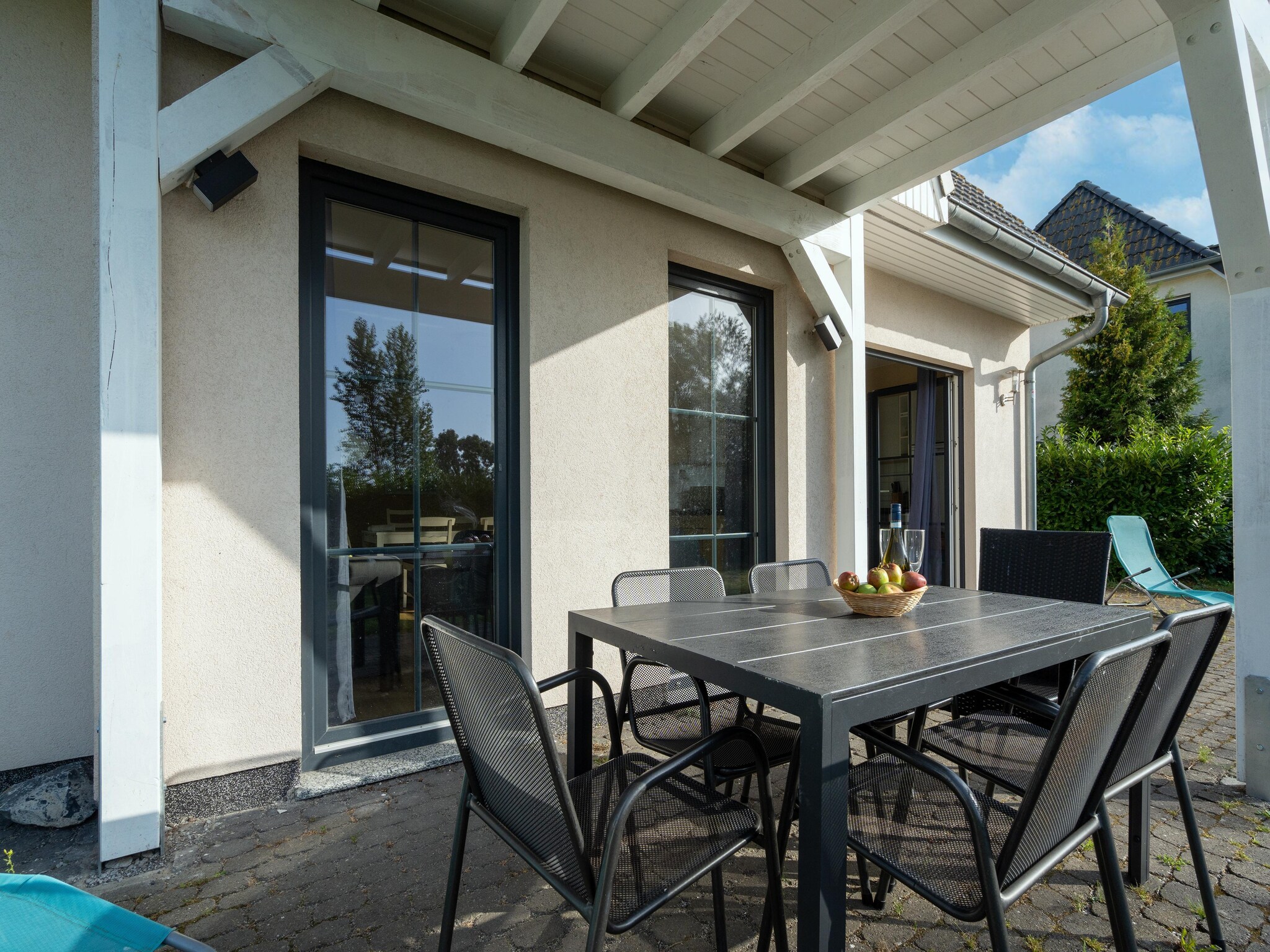 Ferienwohnung Minihus - Obergeschoss mit Balkon