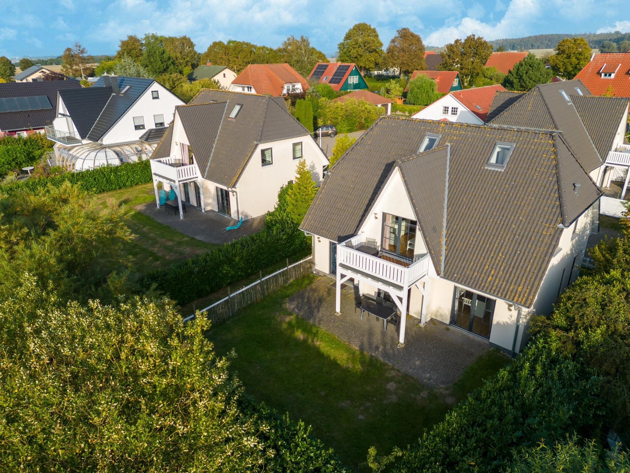 Ferienwohnung Minihus - Obergeschoss mit Balkon