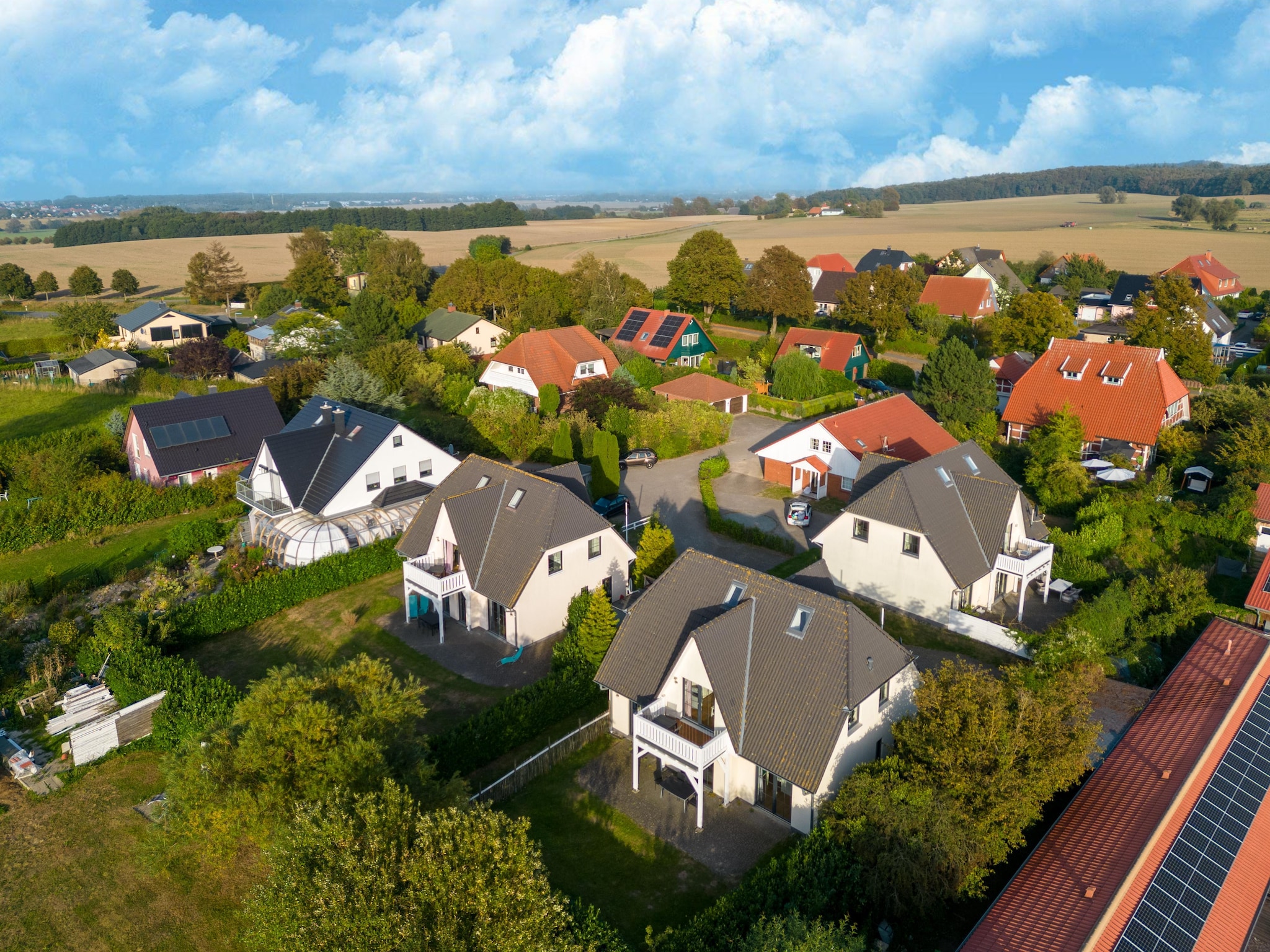 Ferienwohnung Minihus - Obergeschoss mit Balkon