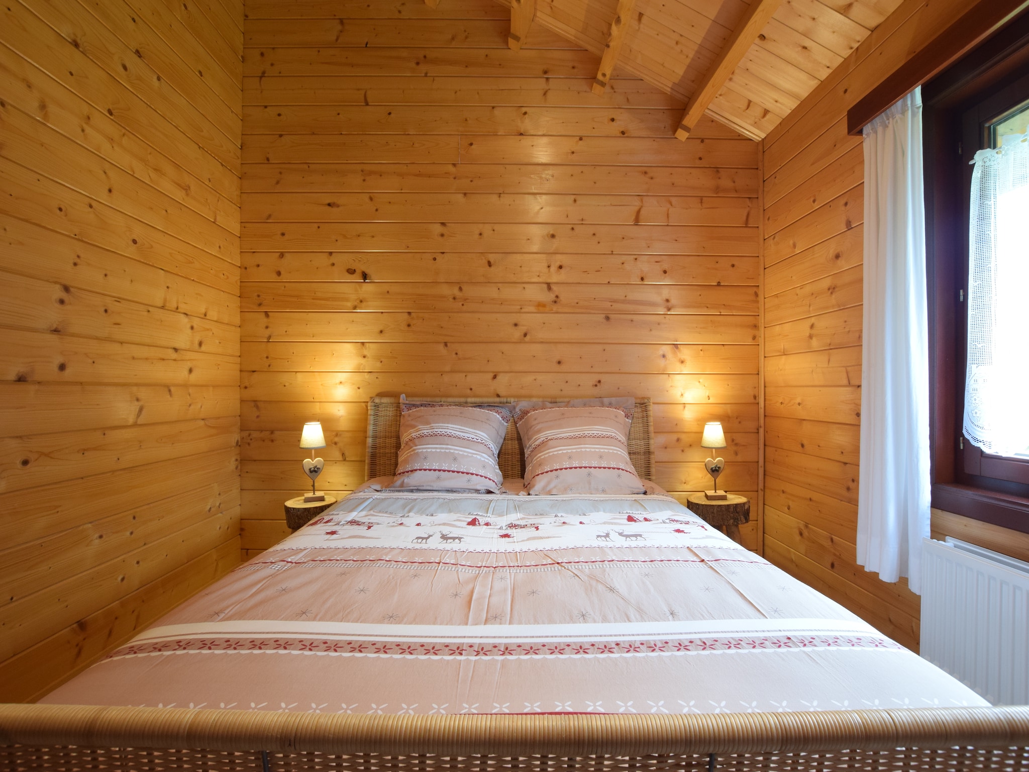 Vakantiehuis Happy Wood Chalet