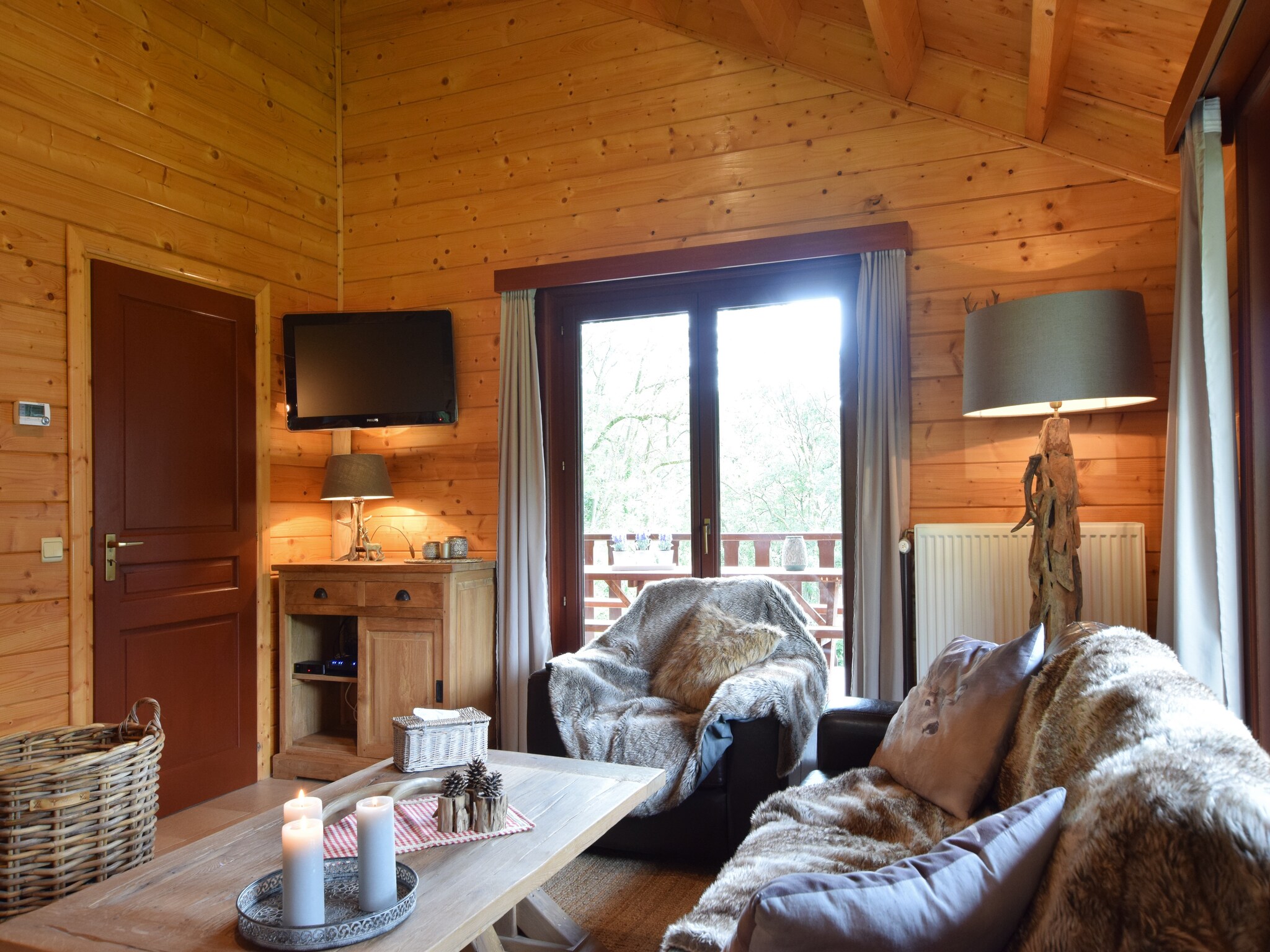 Vakantiehuis Happy Wood Chalet