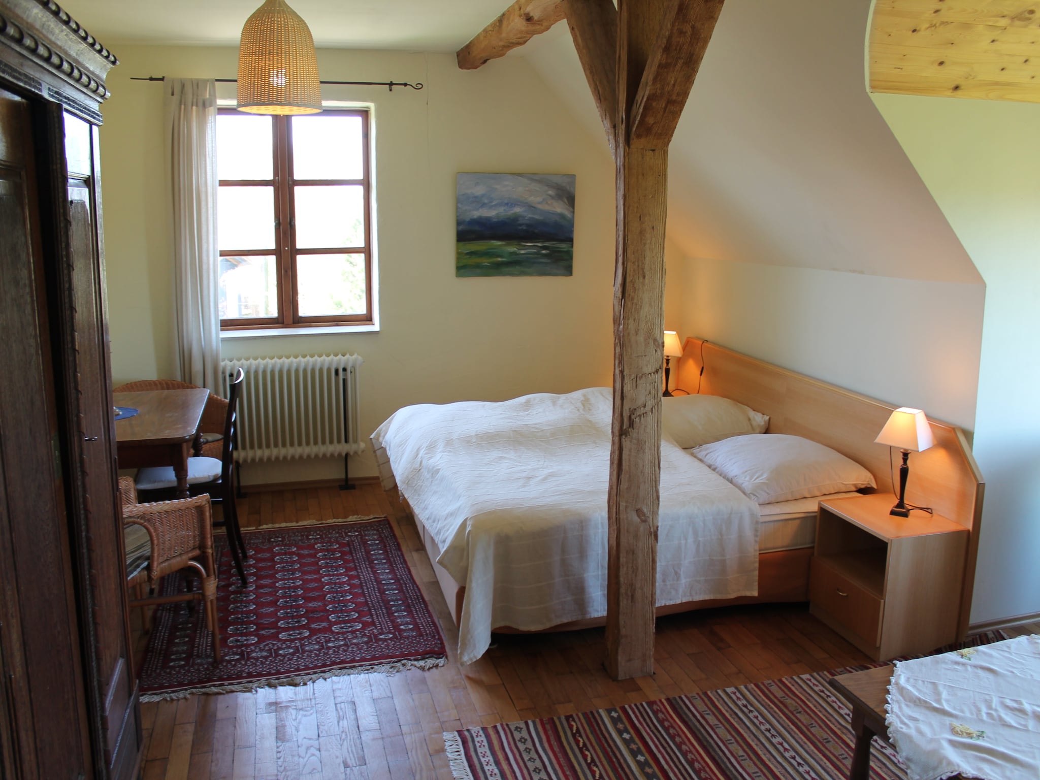 Appartement Familienferien mit ganz viel Platz innen und au&#2