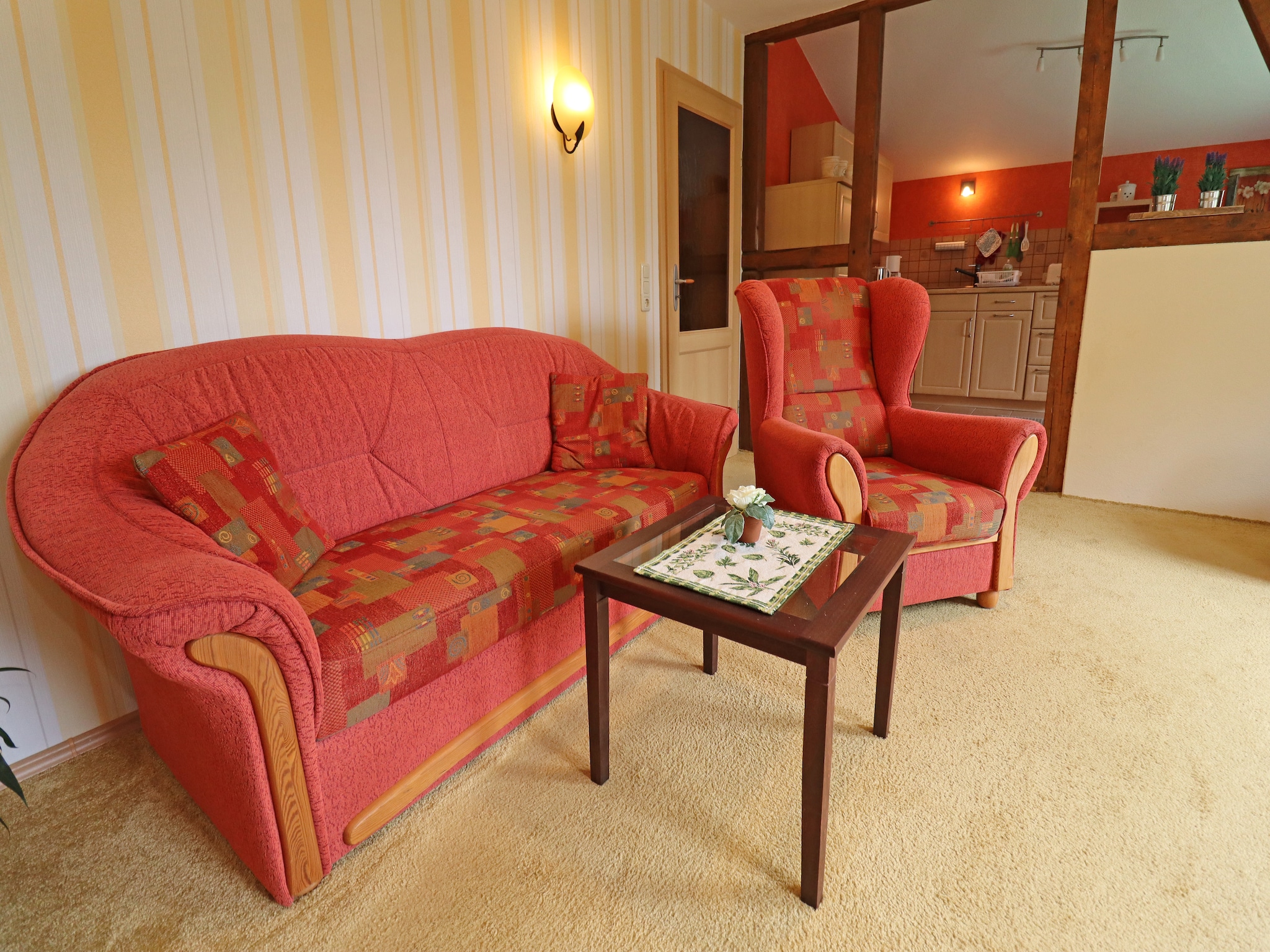 Apartment Altes Bauernhaus / Gartenblick