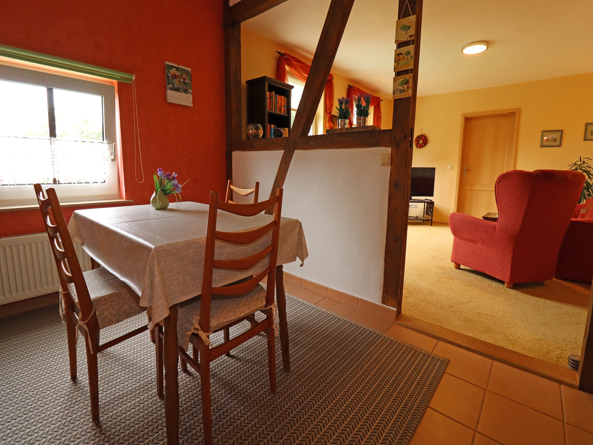 Apartment Altes Bauernhaus / Gartenblick