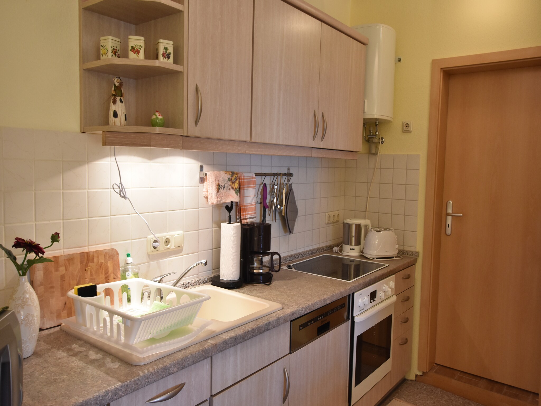 Ferienwohnung Altes Bauernhaus / Hofblick