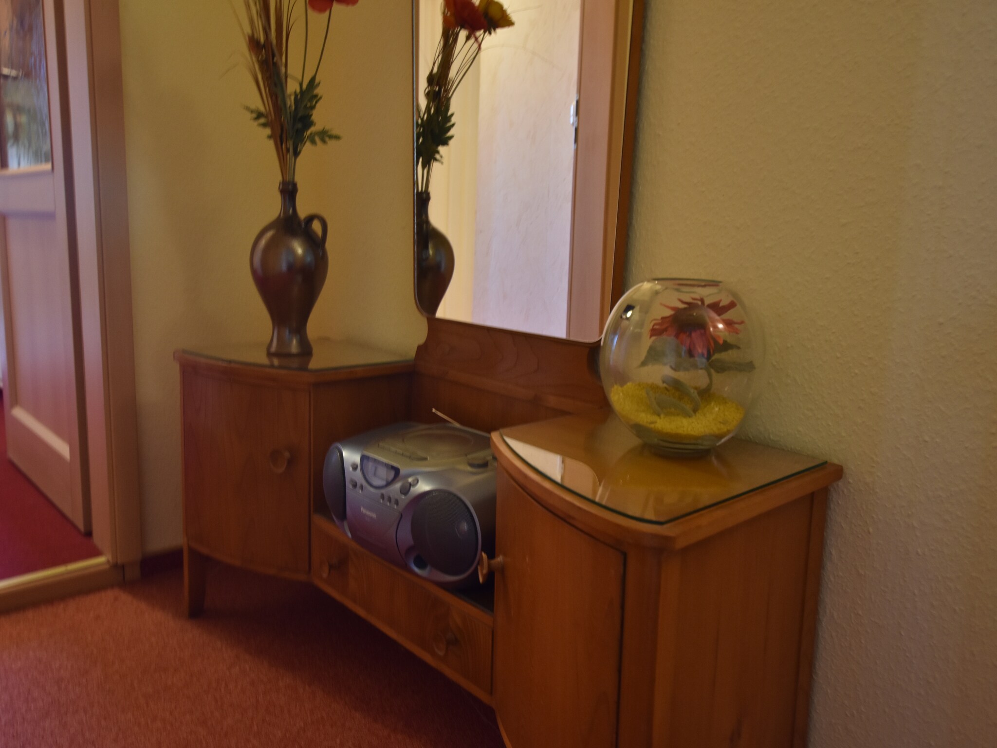 Ferienwohnung Altes Bauernhaus / Hofblick