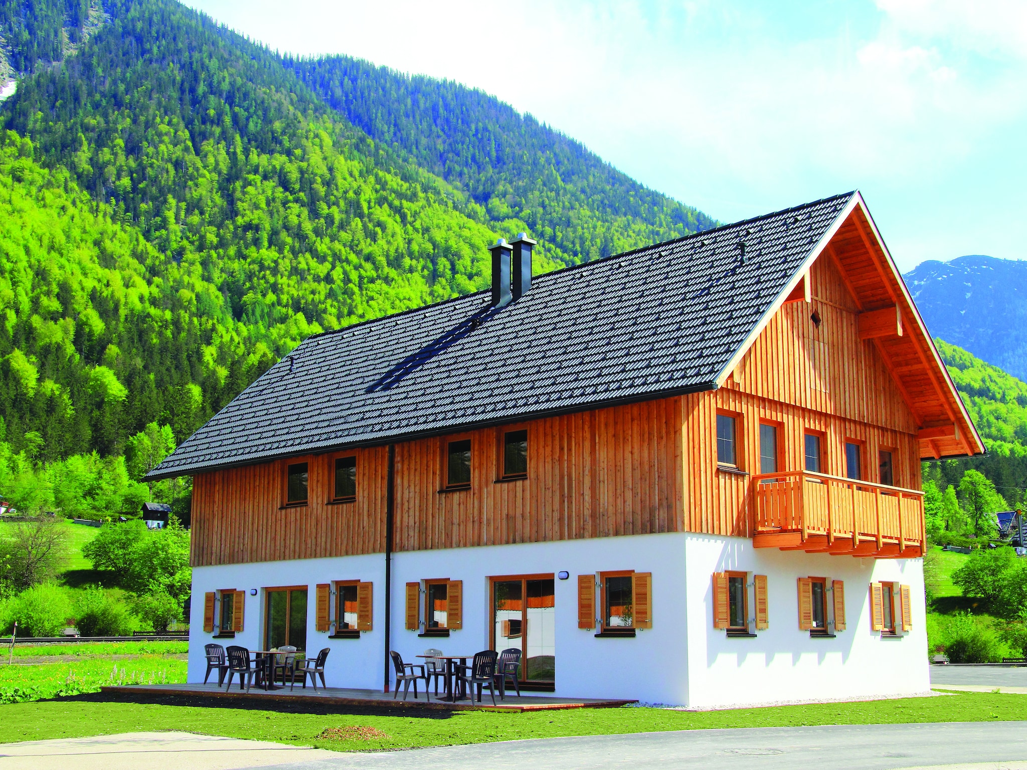 度假住宅 Luxery Salzkammergut Chalet H