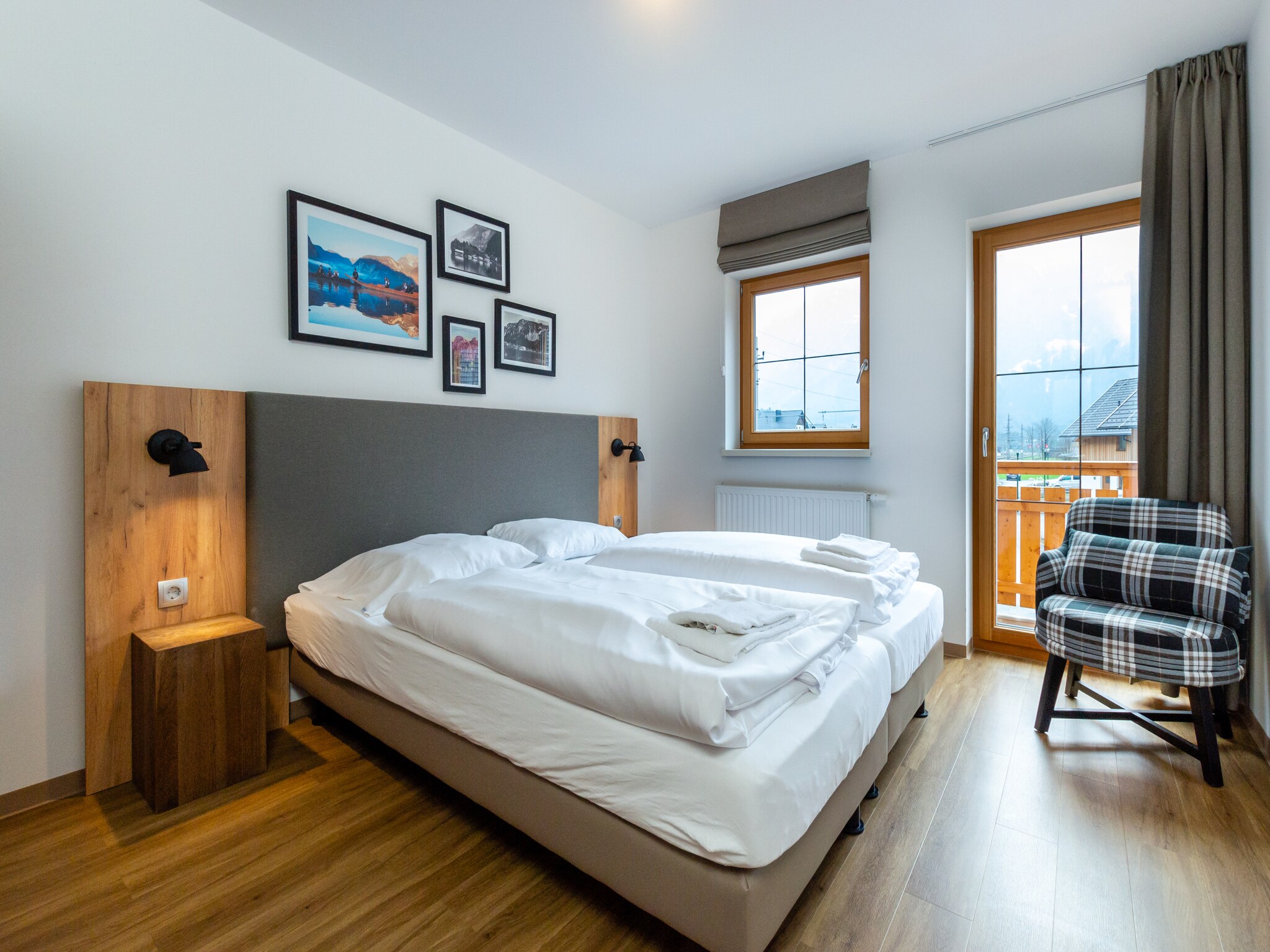 度假住宅 Luxery Salzkammergut Chalet H