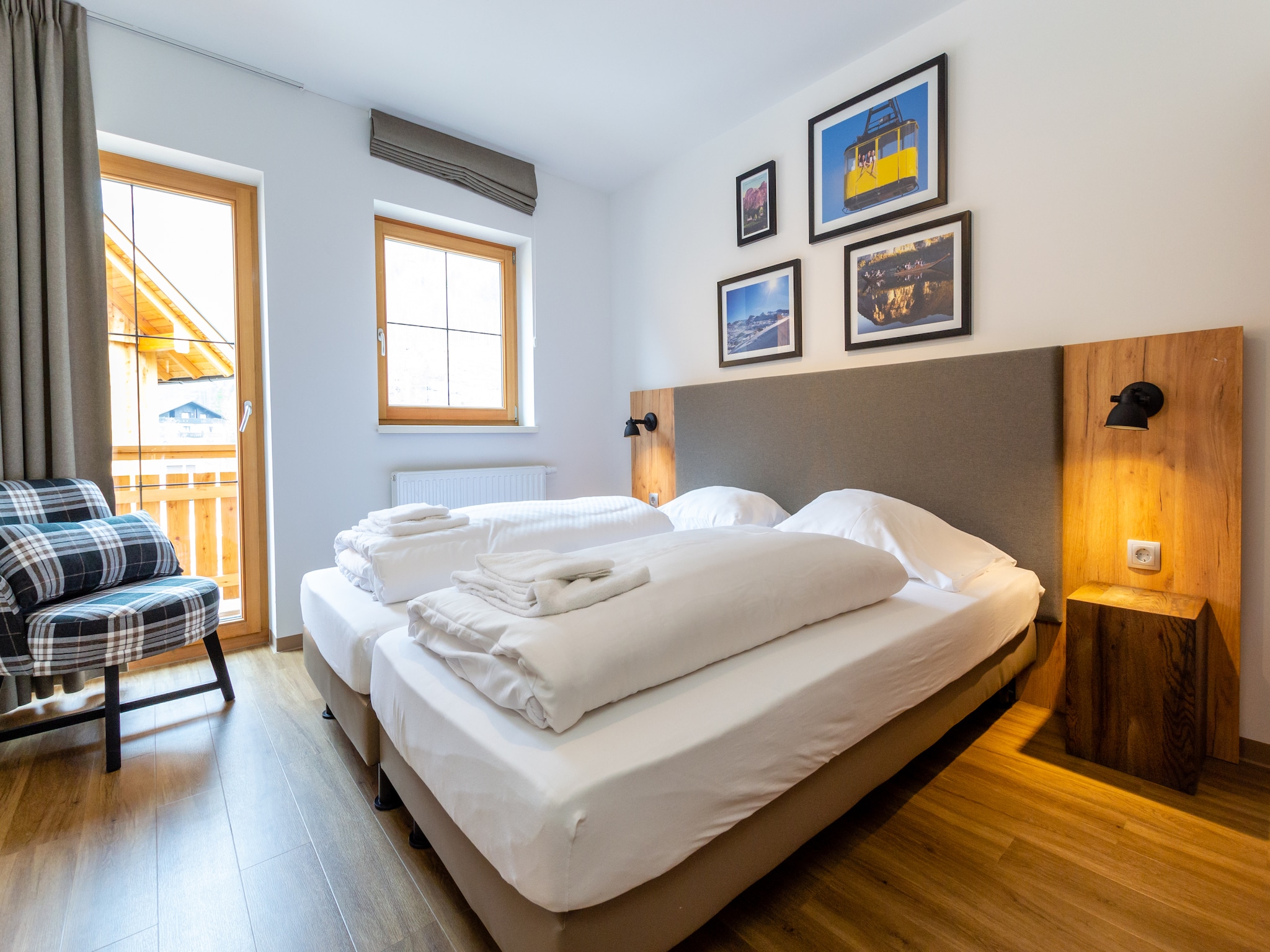 度假住宅 Luxery Salzkammergut Chalet H