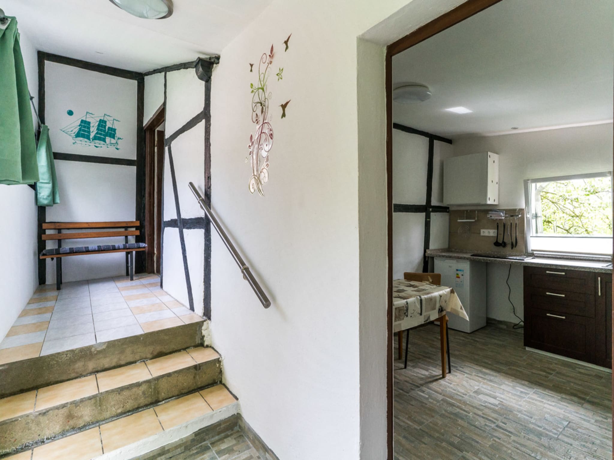 Apartmá Gartenbungalow 2 rechte Seite