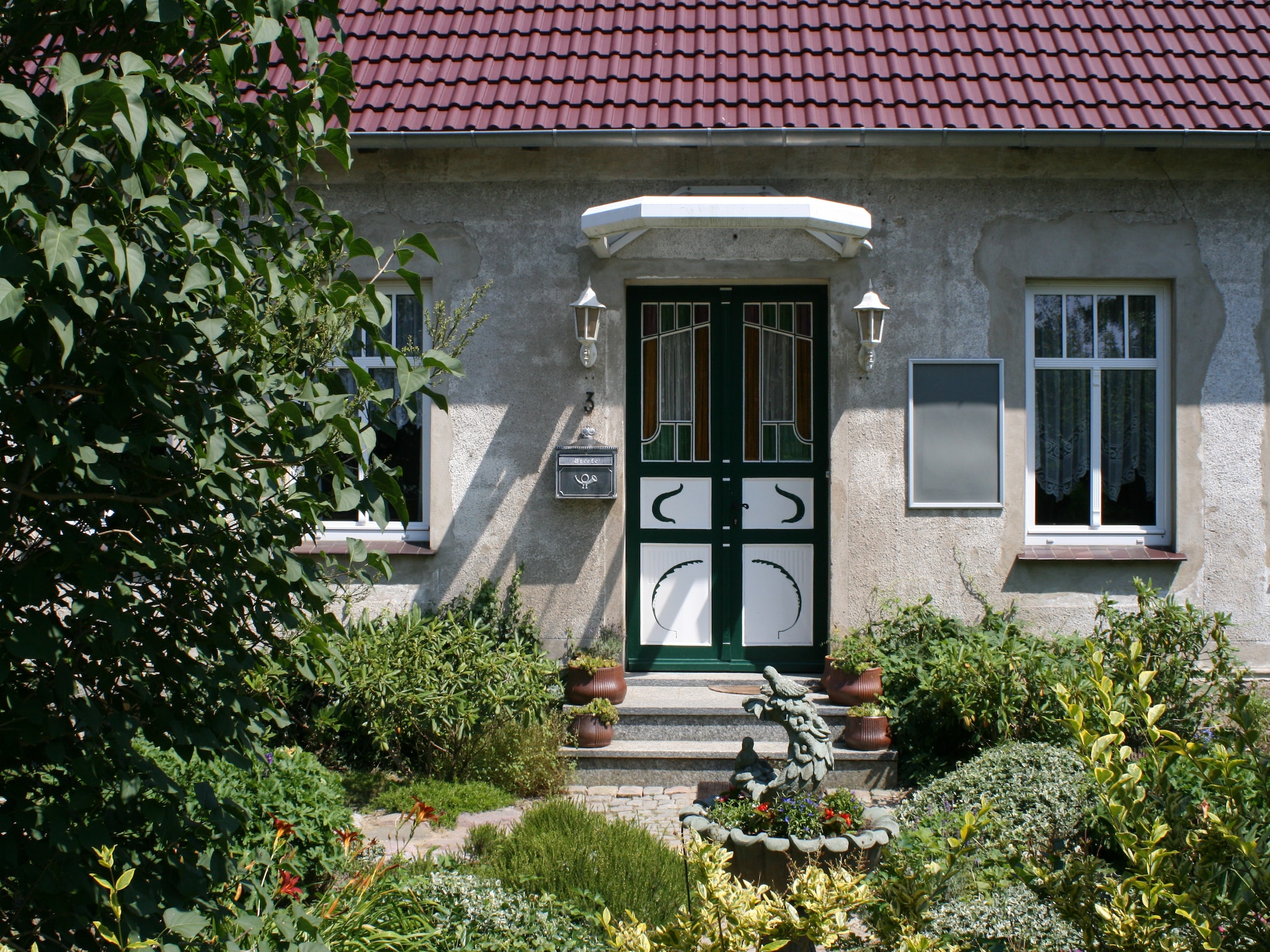 Apartment Urlaub im Landhaus an der Ostsee mit Garten