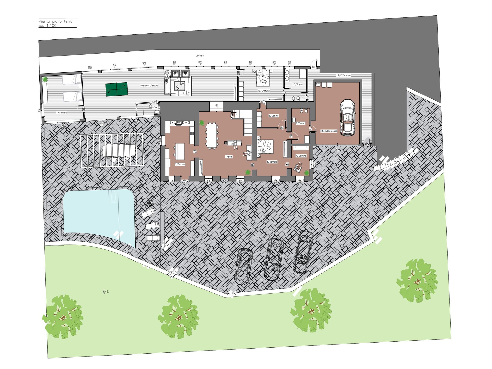 度假住宅 Villa Meraviglia