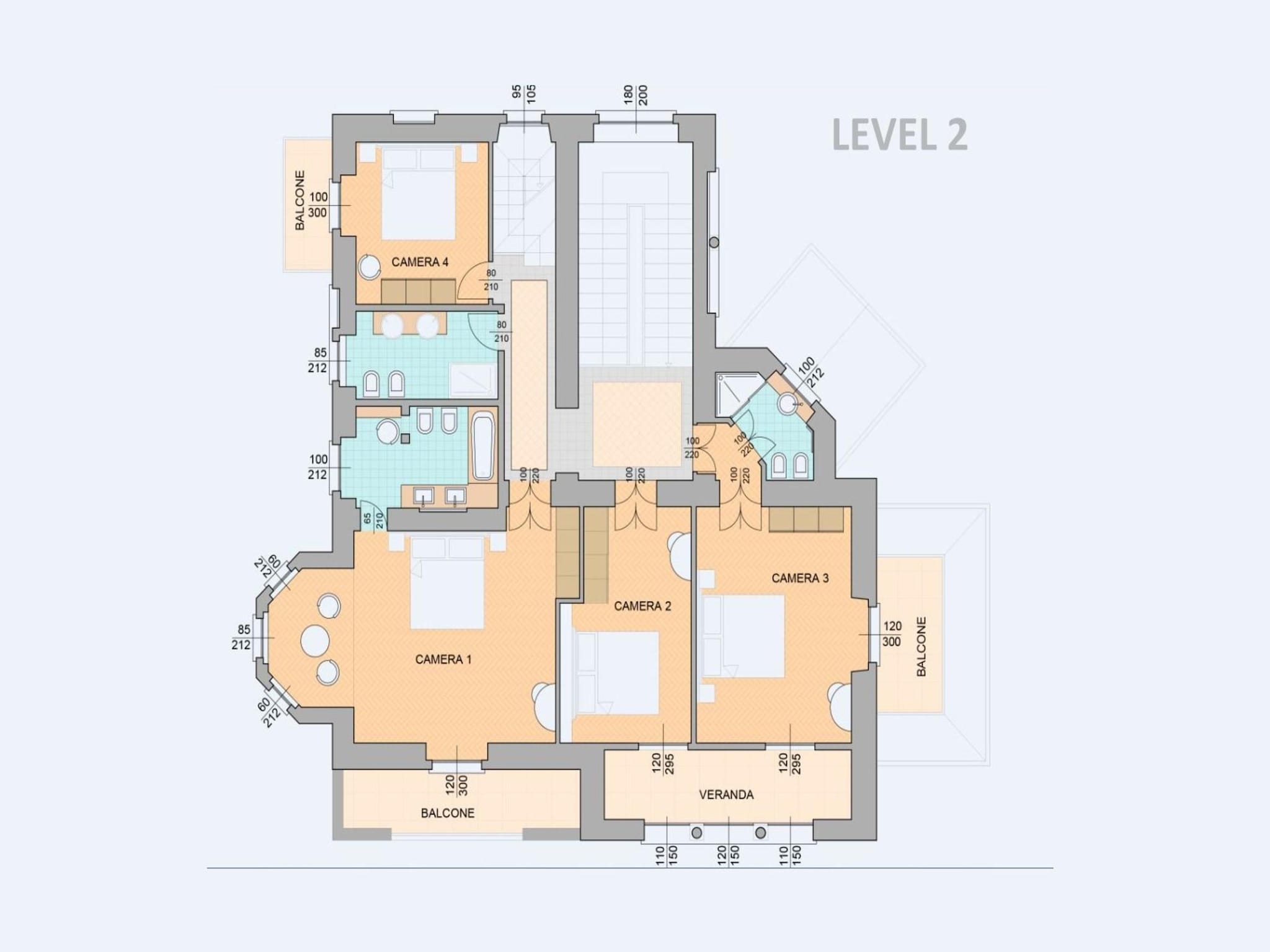 Feriebolig Villa Confalonieri - Sedici