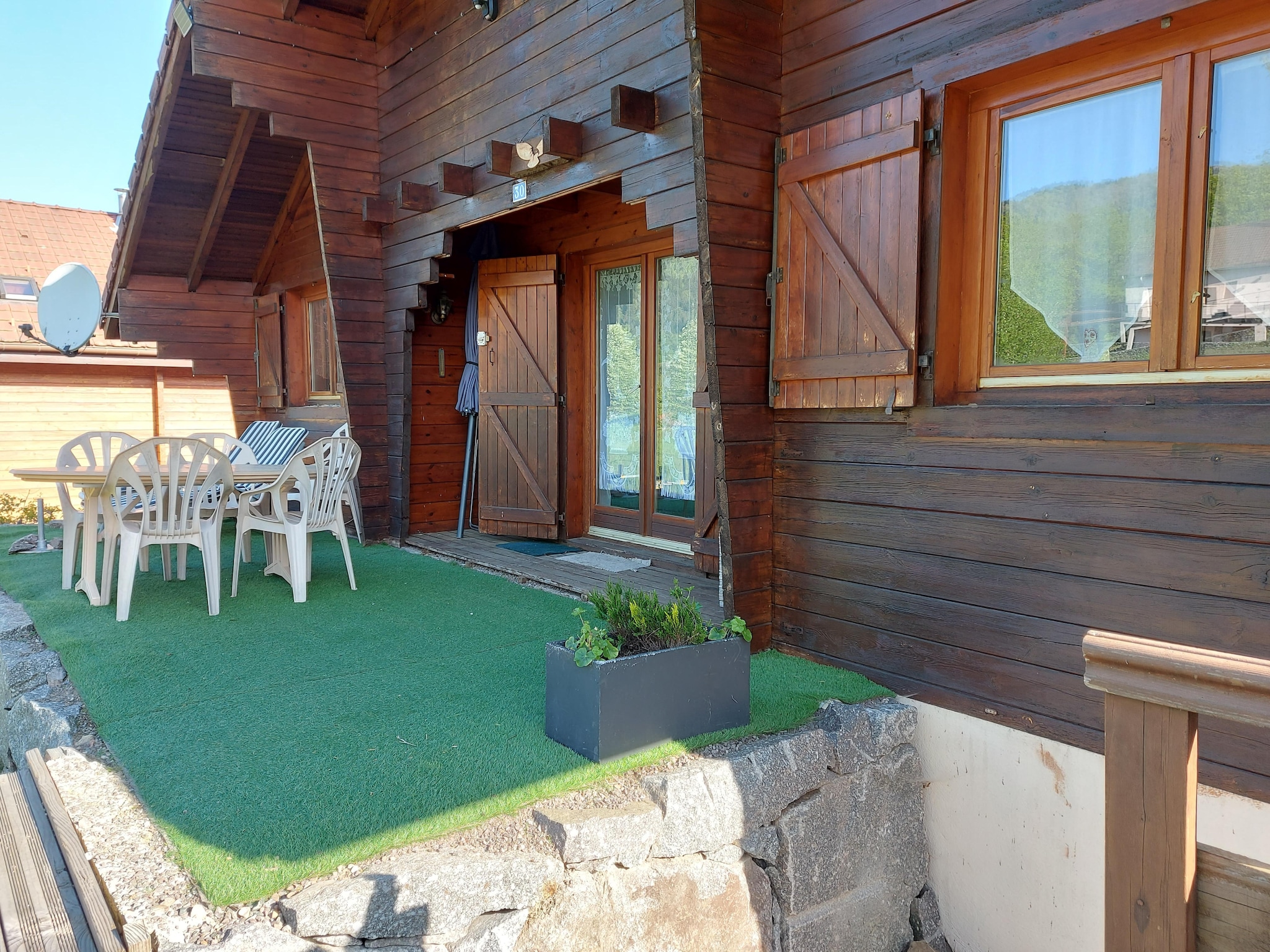 Ferienhaus l'Aigle chalet ensemble - Saint-Maurice-sur-Mosell