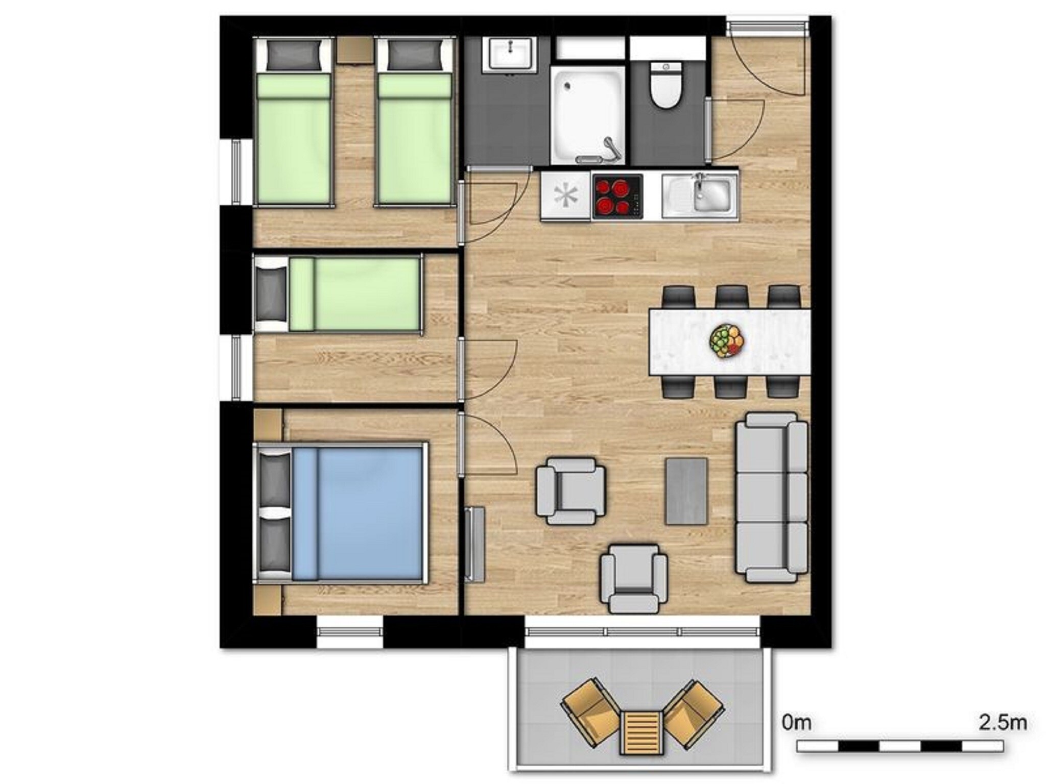 Appartement Residence Boulogne sur mer3