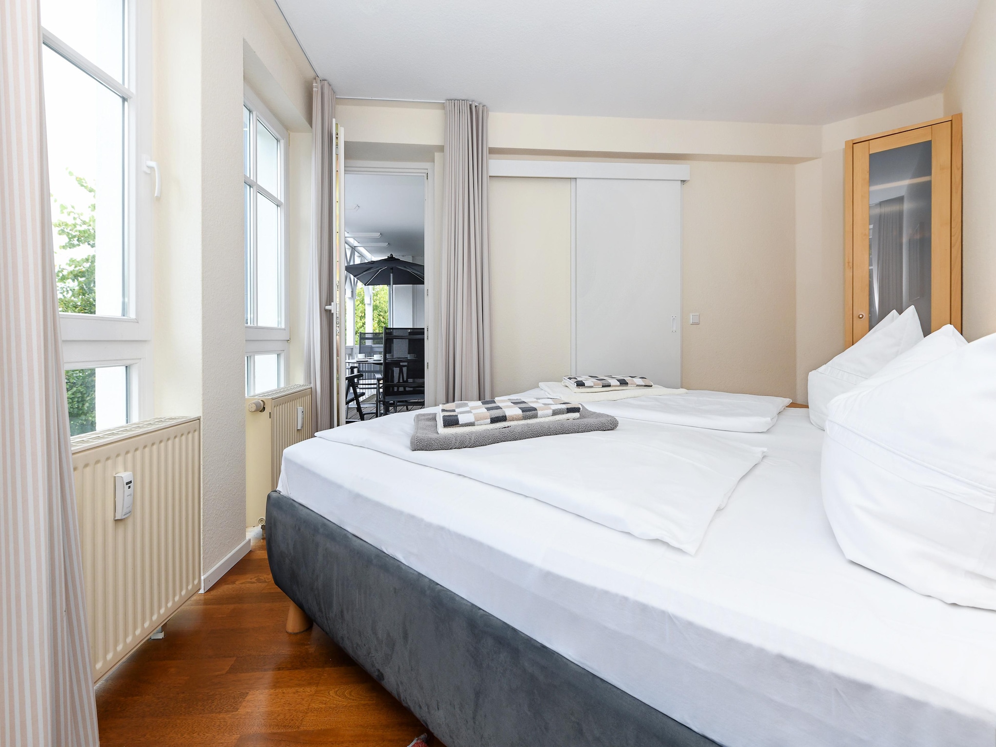 Apartment Charmante Inselwohnung/ 2 Balkone