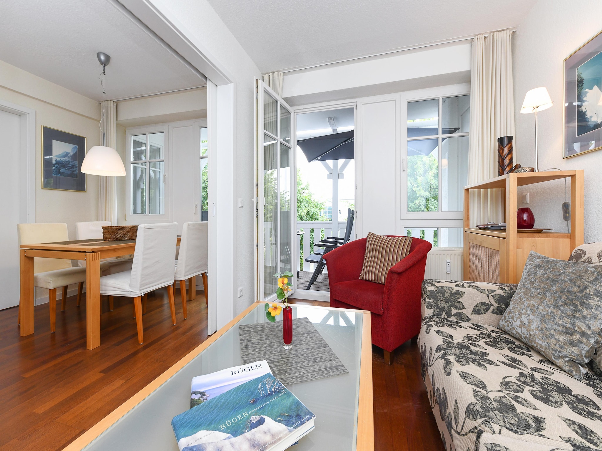 Apartment Charmante Inselwohnung/ 2 Balkone