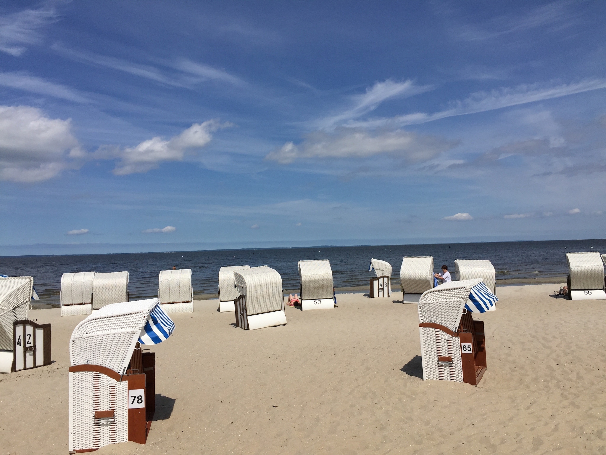   Ferienhaus Ahlbeck am Haff - Schlafen unter Reet /